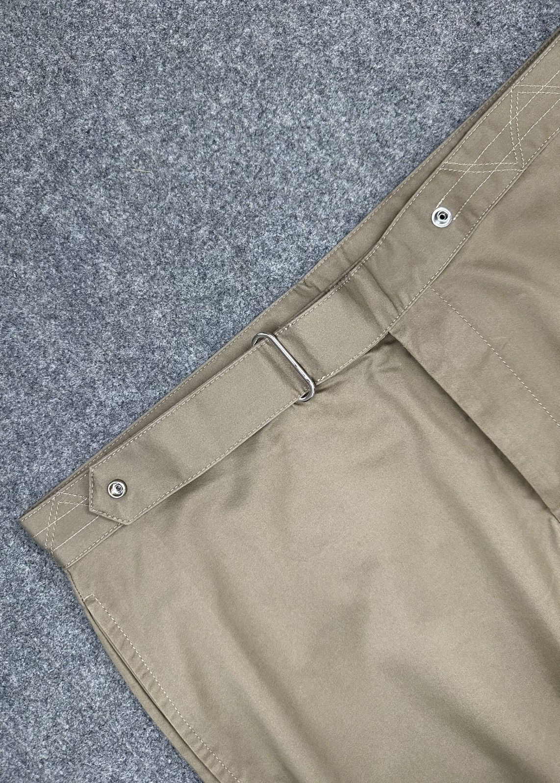 Hermes Hermes - Waistband Details / Snap Button Trouser Light Brown Size US 36 / EU 52 - 6 Thumbnail