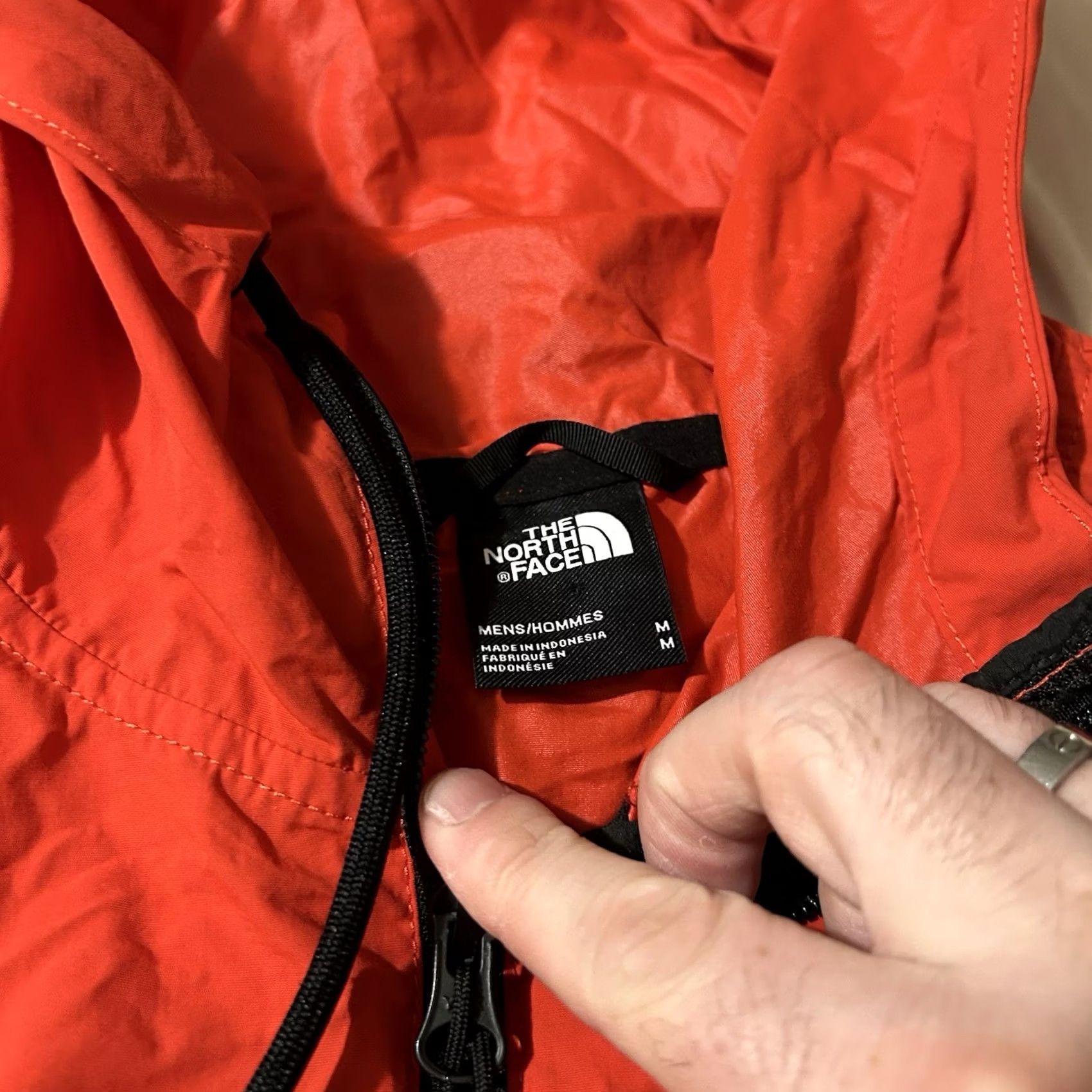 The North Face The North Face Peril Wind Windwall Gorpcore Jacket Red M Men’s Medium Size Jacket Size US M / EU 48-50 / 2 - 3 Thumbnail