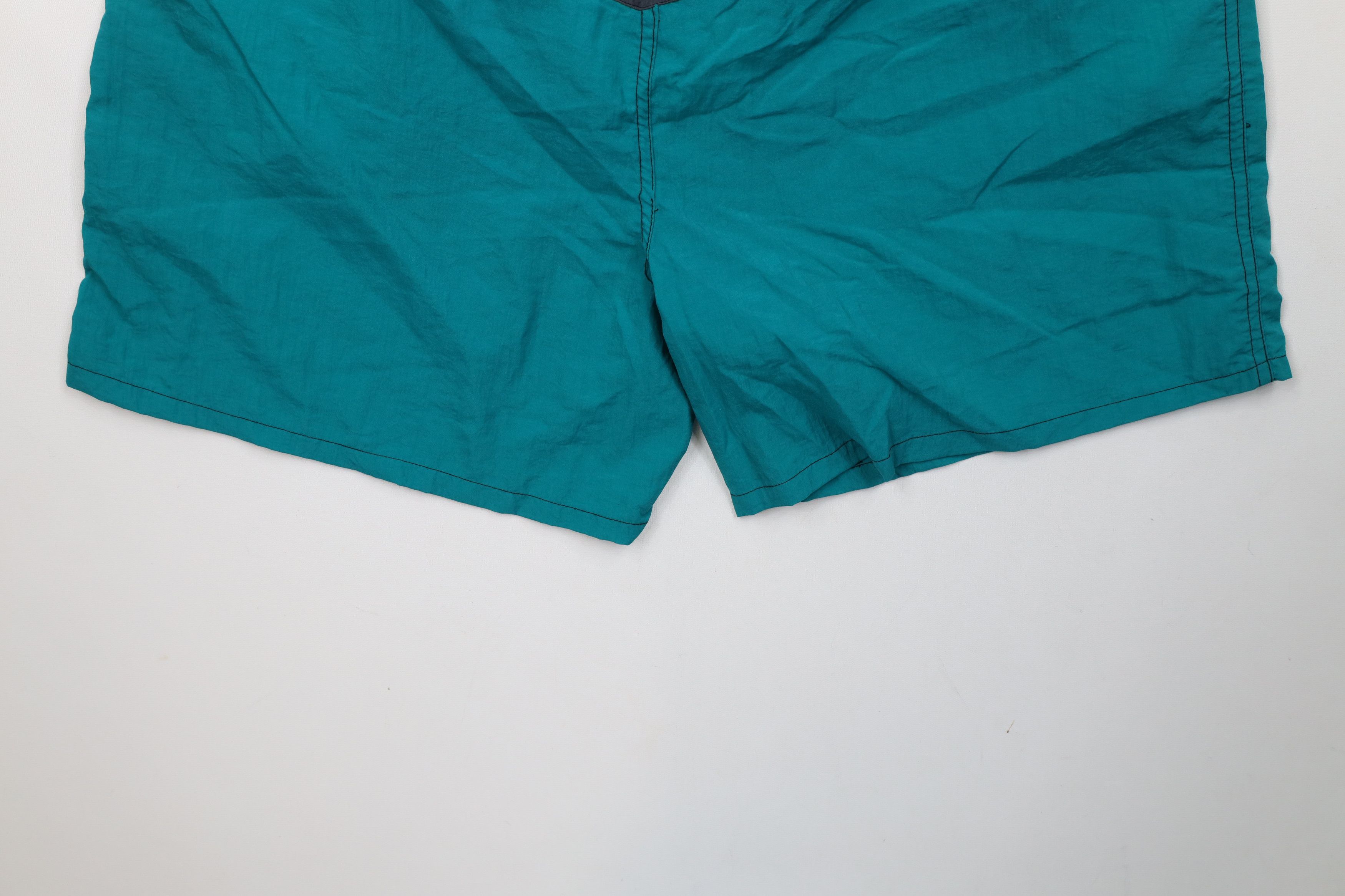 Vintage Vintage 90s Streetwear Lined Above Knee Shorts Swim Trunks Size US 34 / EU 50 - 11 Thumbnail