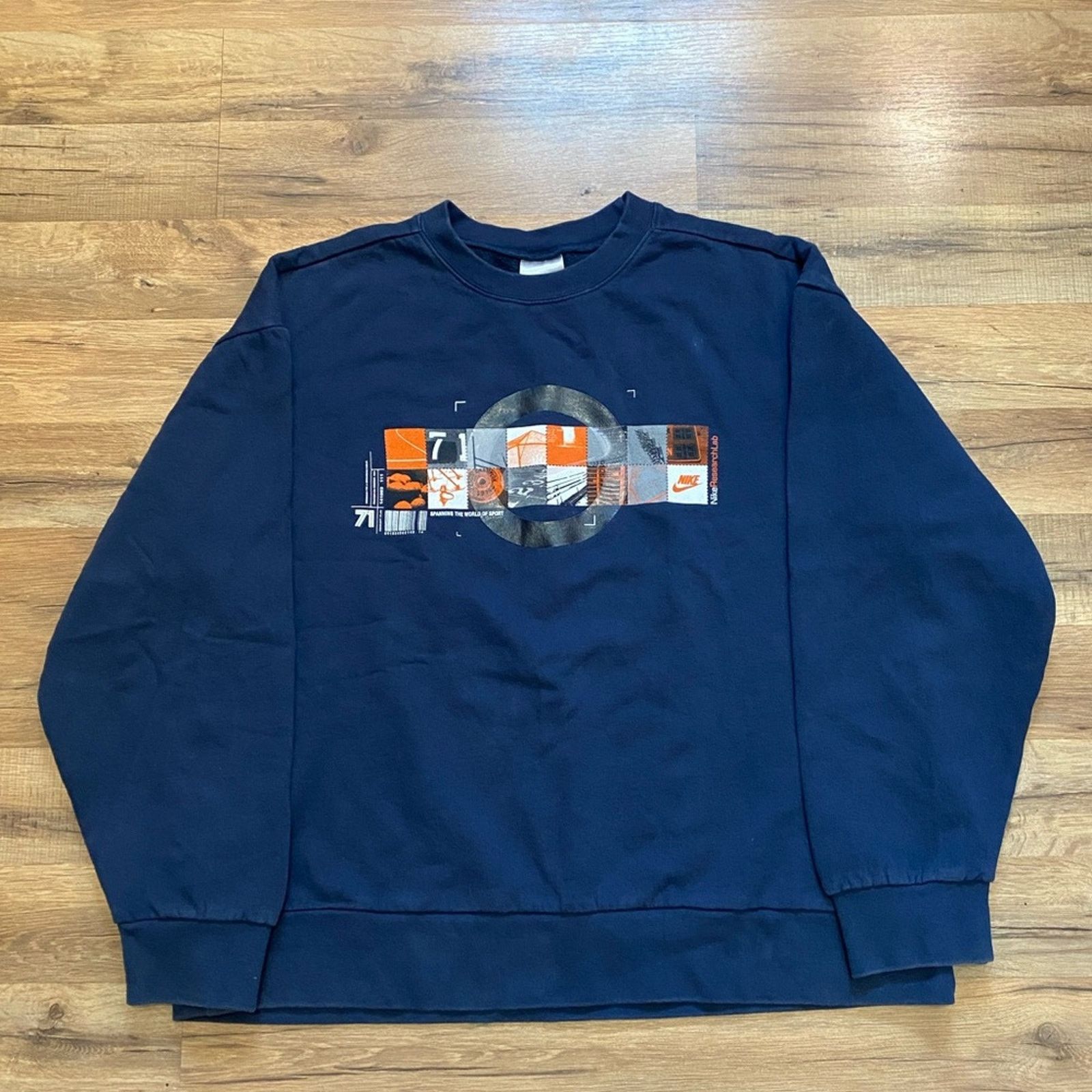 Nike 90s Nike Sports Research Lab Crewneck Size US XL / EU 56 / 4 - 1 Thumbnail
