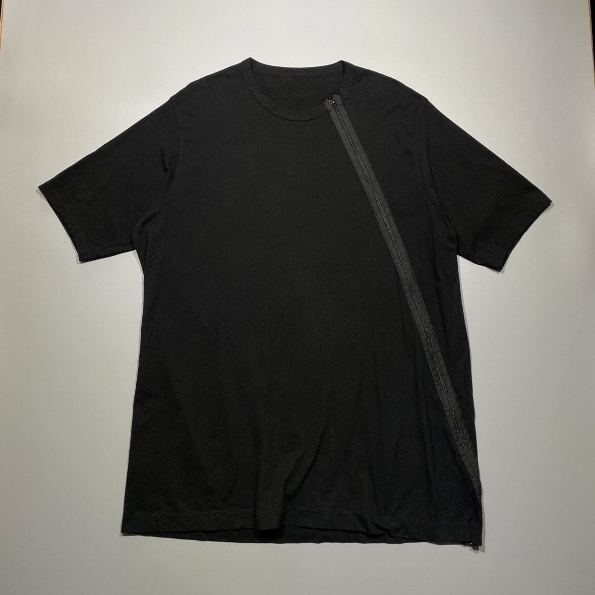 Ground Y - Yohji Yamamoto Zip Asymmetric Oversized Shirt