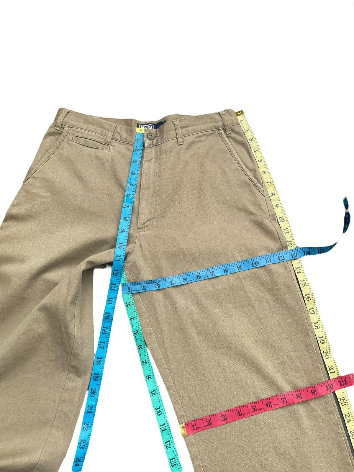Designer Vintage Polo Ralph Lauren Chinos Size US 30 / EU 46 - 11 Thumbnail