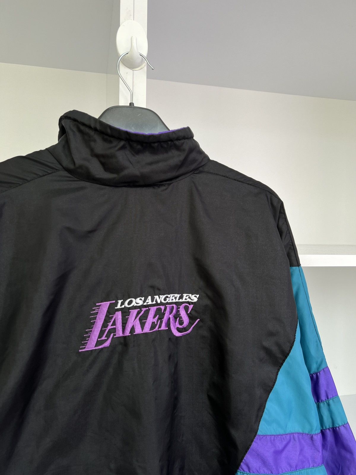 Other Vintage Los Angeles Lakers 90s style track jacket Size US XXL / EU 58 / 5 - 15 Thumbnail