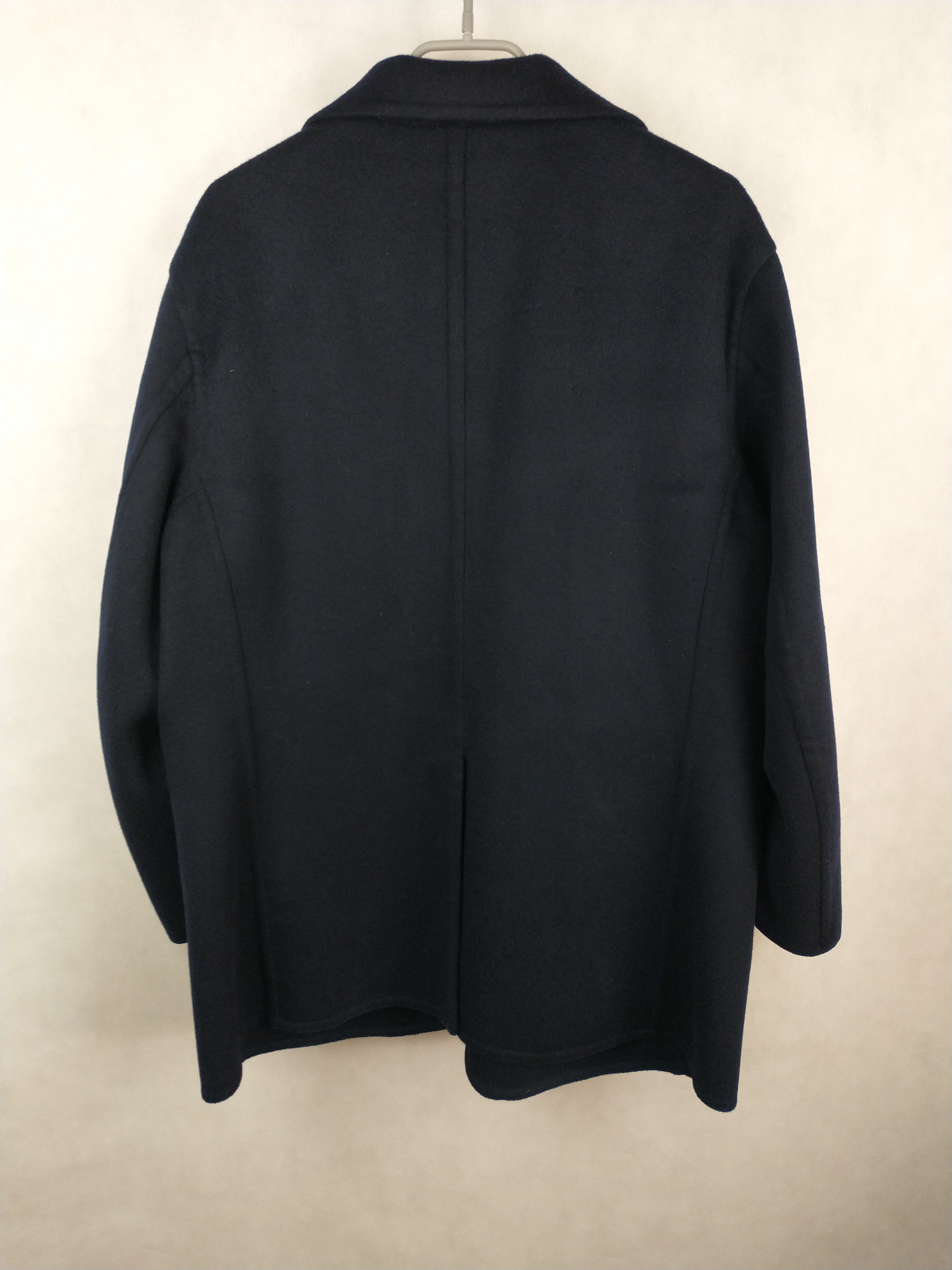 Jil Sander × Uniqlo Coat Wool Cashmere Navy Size L Mens Size US L / EU 52-54 / 3 - 2 Thumbnail
