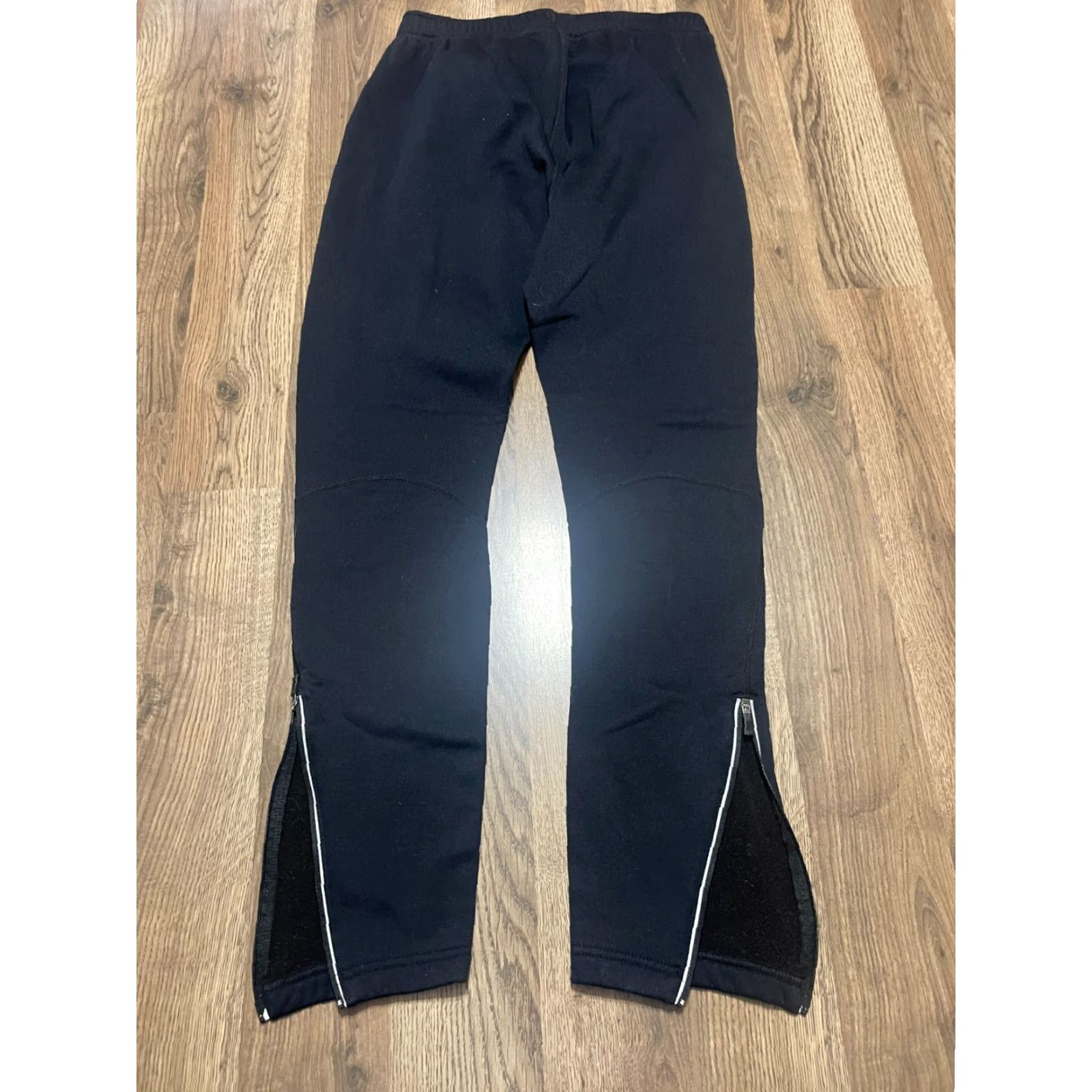 Vintage REI Pants Women's Size Medium Black Sweatpants Ankle Zip Side Zip Casual Pants M Black Sweatpants Ankle Zip Womens Size 32" / US 10 / IT 46 - 5 Thumbnail