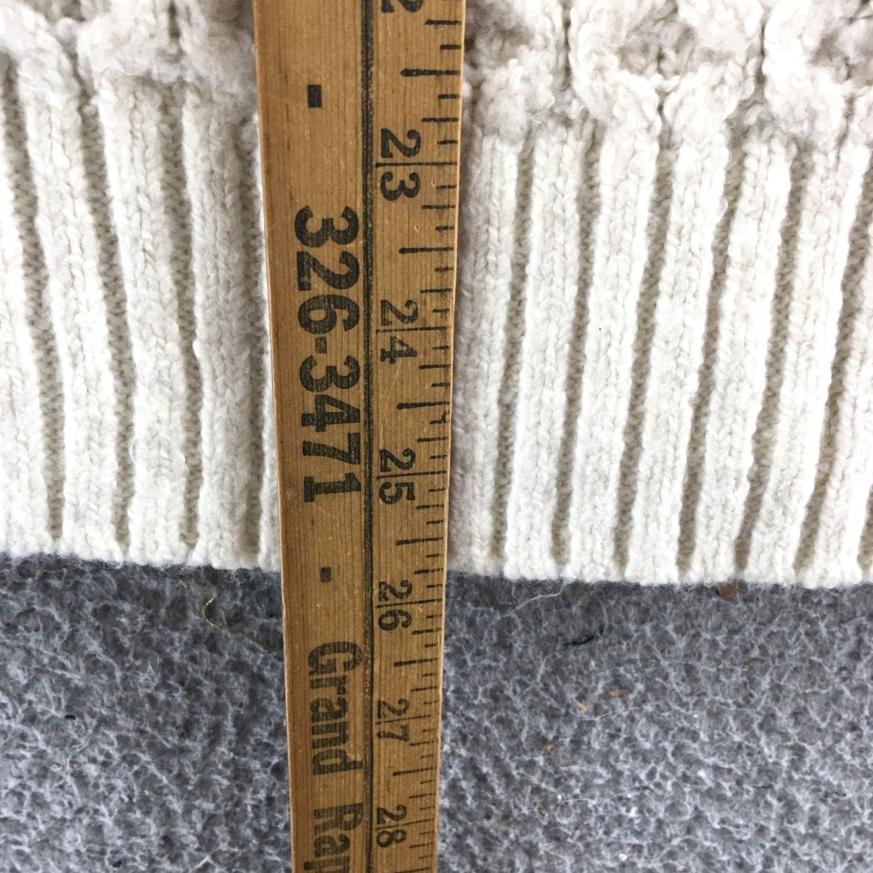American Eagle Outfitters American Eagle Outfitters Pullover Sweater Womens M Off-White Mock Neck Long Sleeve Knitted Smooth Solid Cable-Knit Lightweight Casual 90s? Size M / US 6-8 / IT 42-44 - 6 Thumbnail