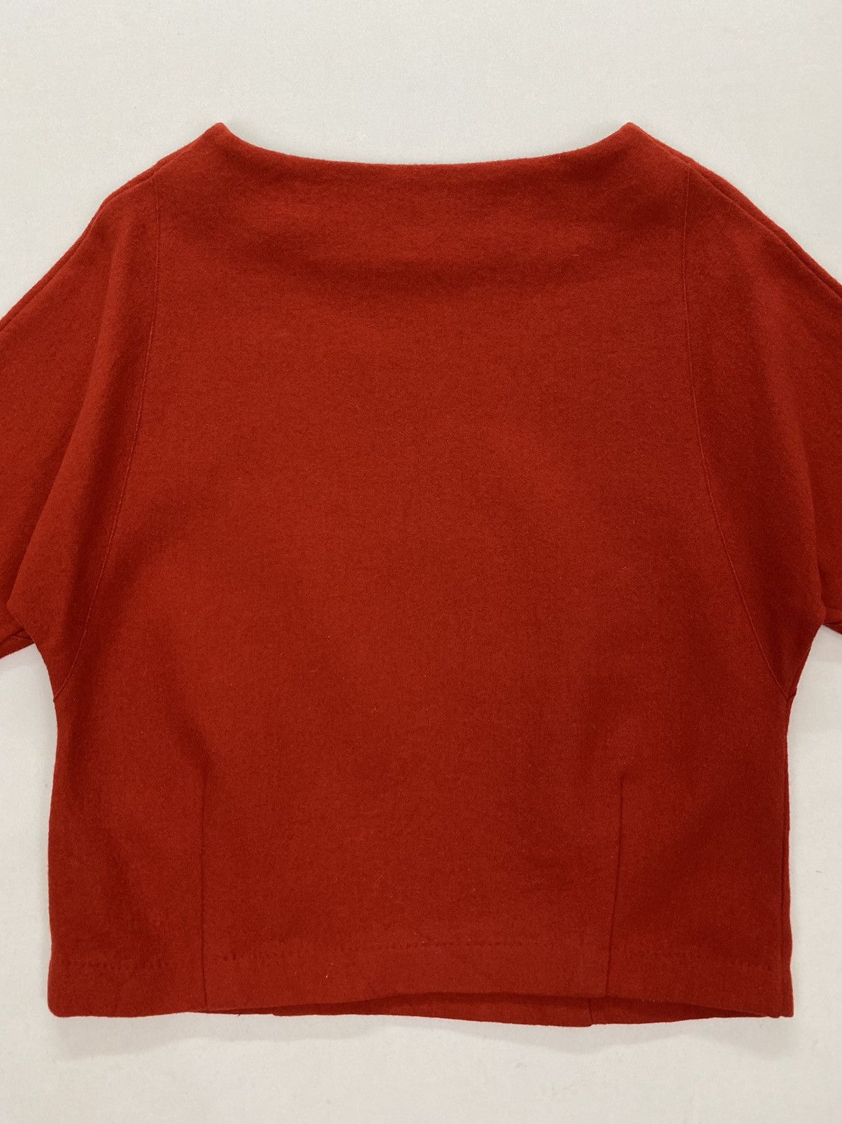 Designer × Japanese Brand United Tokyo Wool Crop Tops Size XS / US 0-2 / IT 36-38 - 4 Thumbnail