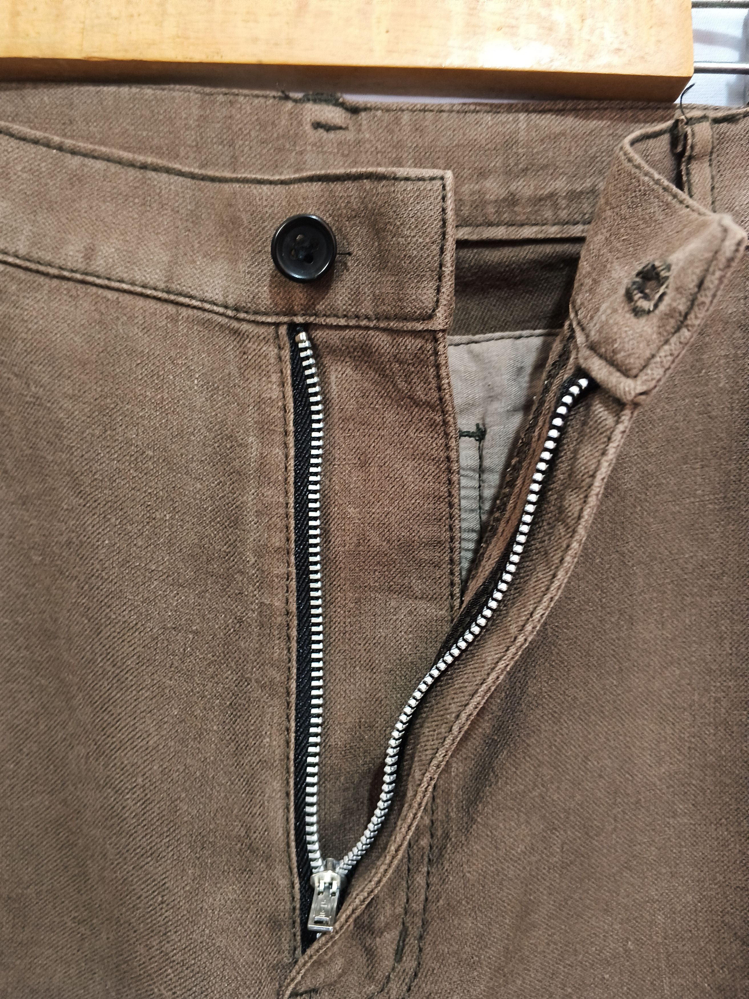 Comme des Garcons Homme Deux AD2012 CDG HOMME DEUX WIDE STRAIGHT LEG PANTS Size US 34 / EU 50 - 8 Thumbnail