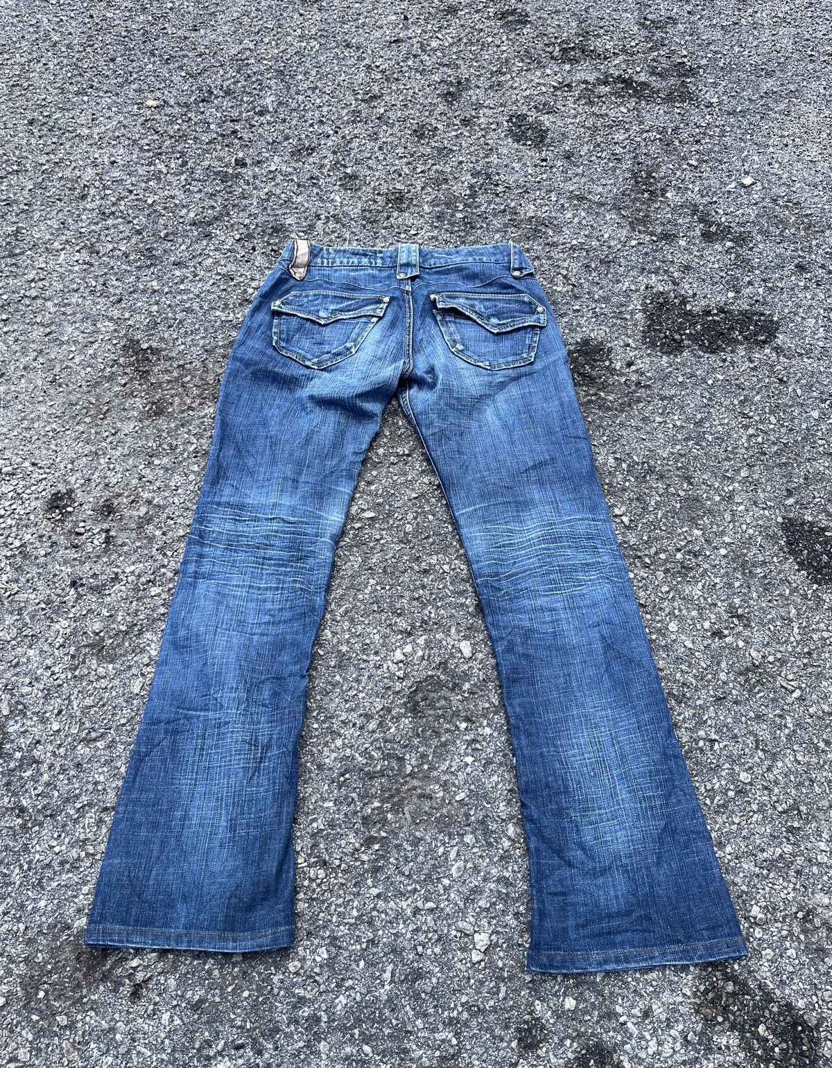 Hysteric Glamour × If Six Was Nine × Tornado Mart Antgauge S.P Platinum Blue Flare Jean Size US 32 / EU 48 - 8 Thumbnail