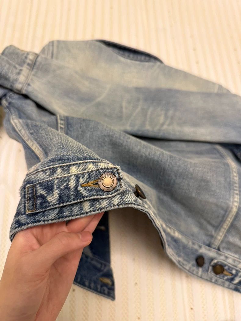 Saint Laurent Paris Saint Laurent Paris Embroidered denim jacket-2506 Size US S / EU 44-46 / 1 - 9 Thumbnail