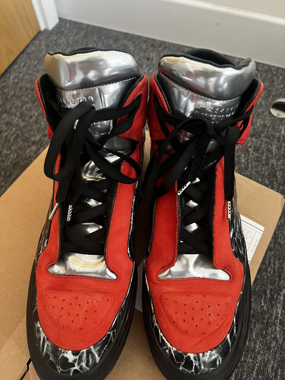 Maison Margiela Maison Margiela Reflex High top sneakers Size US 9 / EU 42 - 3 Thumbnail