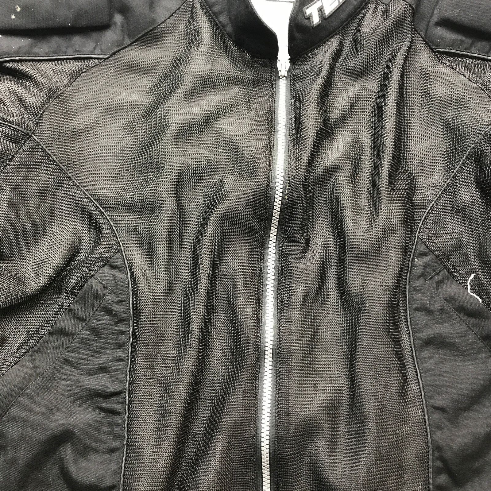 Other Teknic Mesh Lined Motorcycle Jacket Mens 46/56 XL Logo Black Size US XL / EU 56 / 4 - 10 Thumbnail