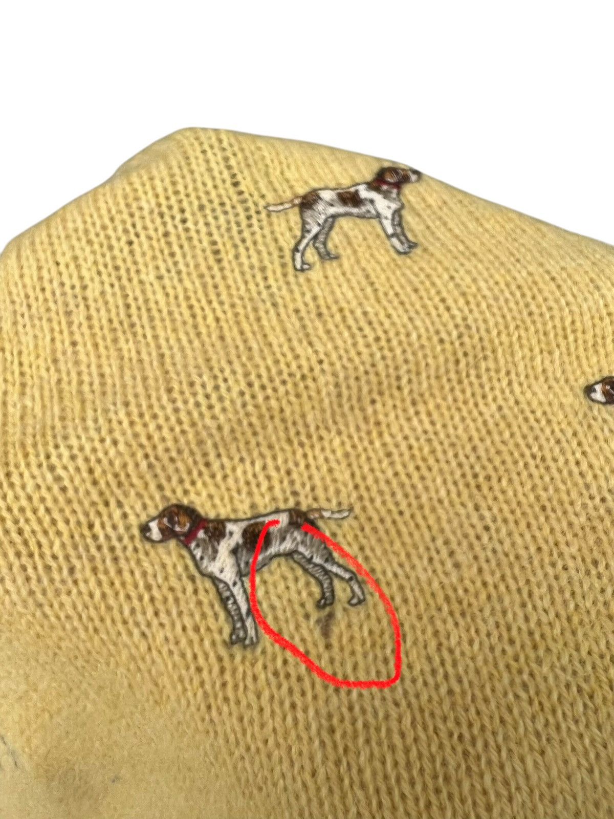 Polo Ralph Lauren VTG 90s P Ralph Lauren Dog Embroidery Wool Knitwear Sweater Size US S / EU 44-46 / 1 - 17 Thumbnail