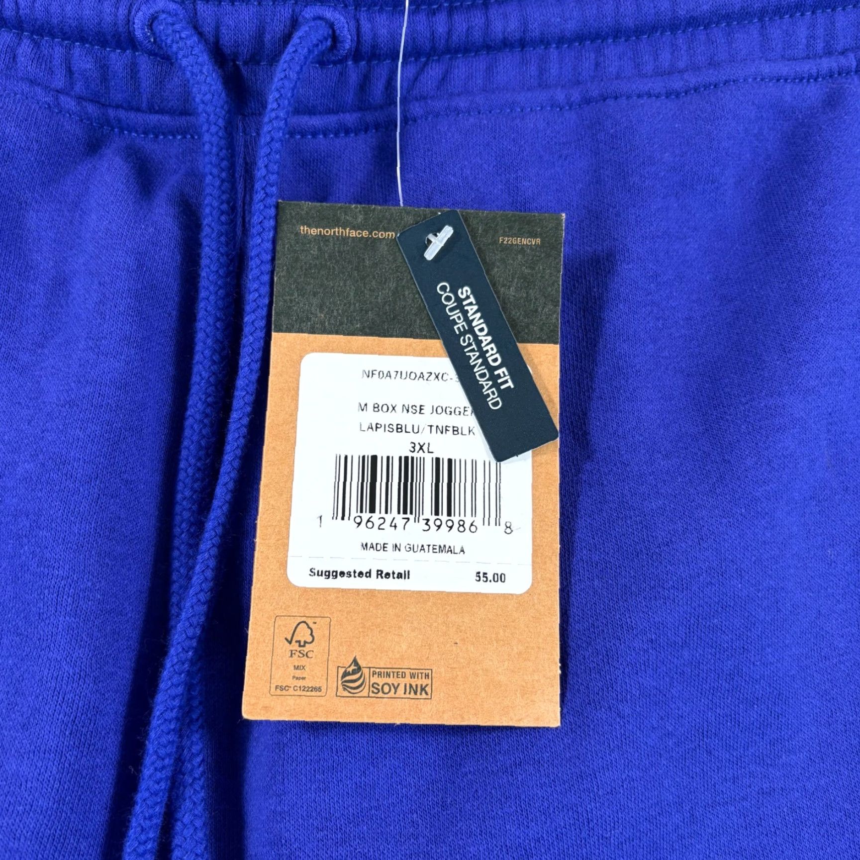 The North Face The North Face Box NSE Activewear Sweatpant Athleisure Joggers Mens 3XL Blue NWT Size US 39 - 3 Thumbnail