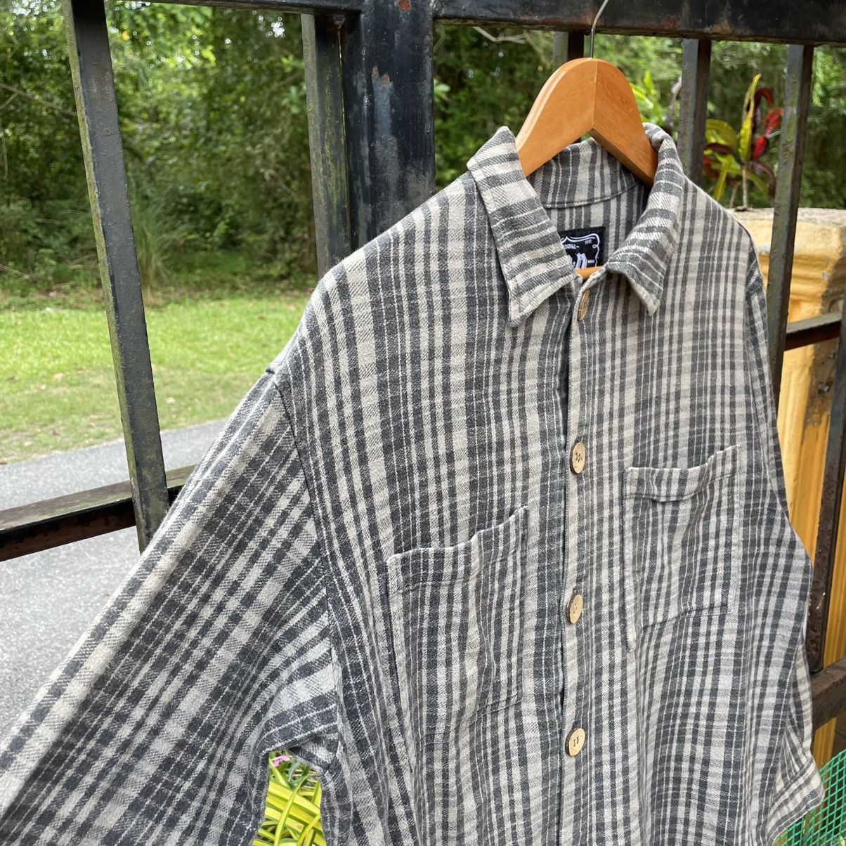 Japanese Brand × Vintage 🔥Vintage PMD American Wear Checkerd Buttons Shirts Size US L / EU 52-54 / 3 - 6 Thumbnail