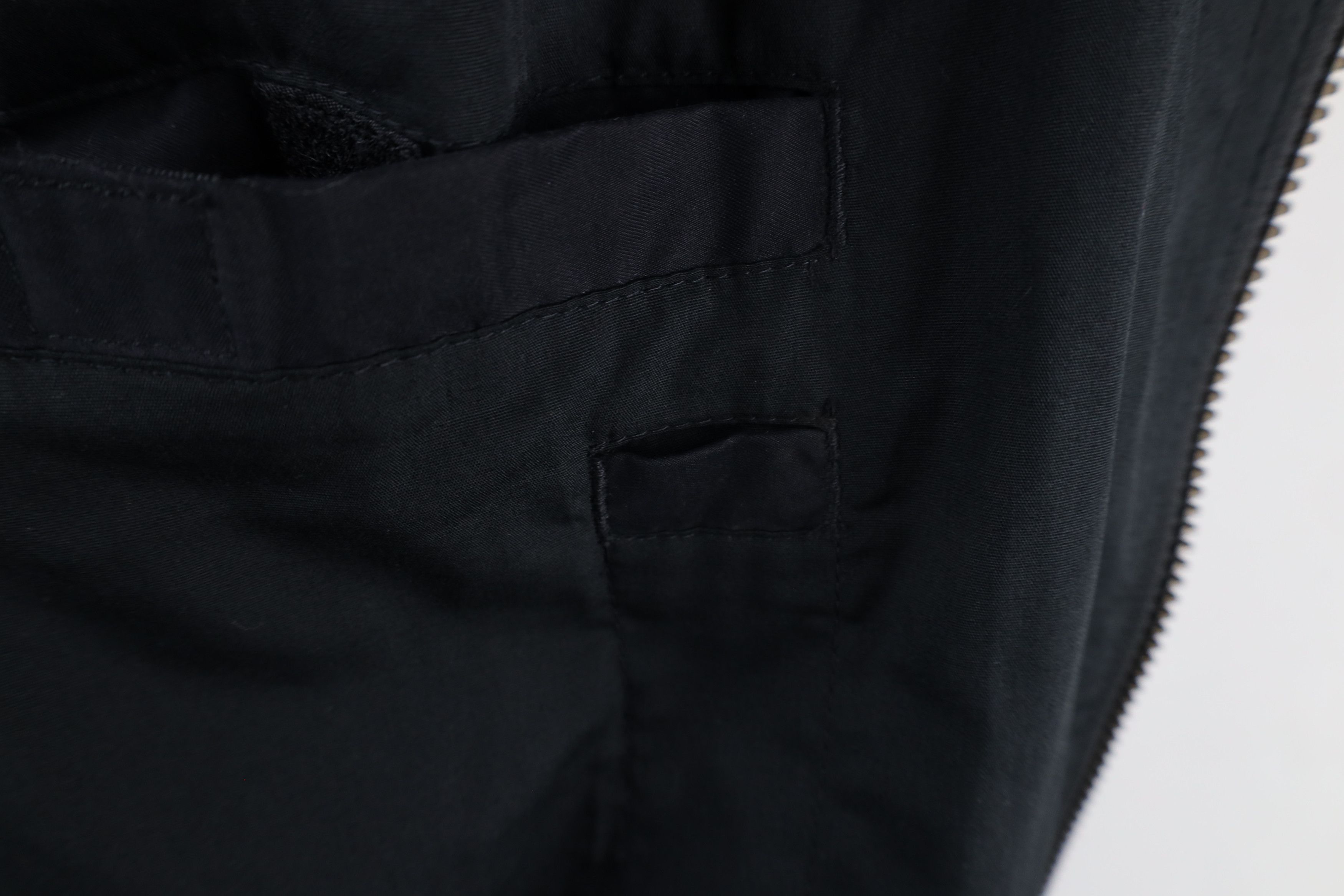 Vintage Vintage 90s Streetwear Full Zip Bomber Jacket Black Size US L / EU 52-54 / 3 - 10 Thumbnail
