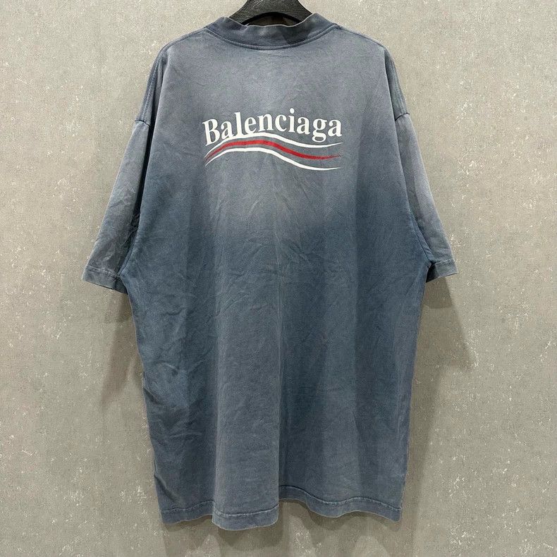 Balenciaga Balenciaga Coke Letter Logo Printed Pattern Short Sleeve ( Size US M / EU 48-50 / 2 - 2 Thumbnail