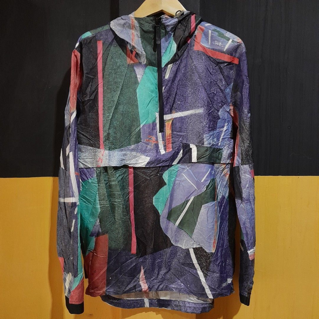 image of Vintage Puma By Hussein Chalayan Jacket in Purple, Men's (Size Large)