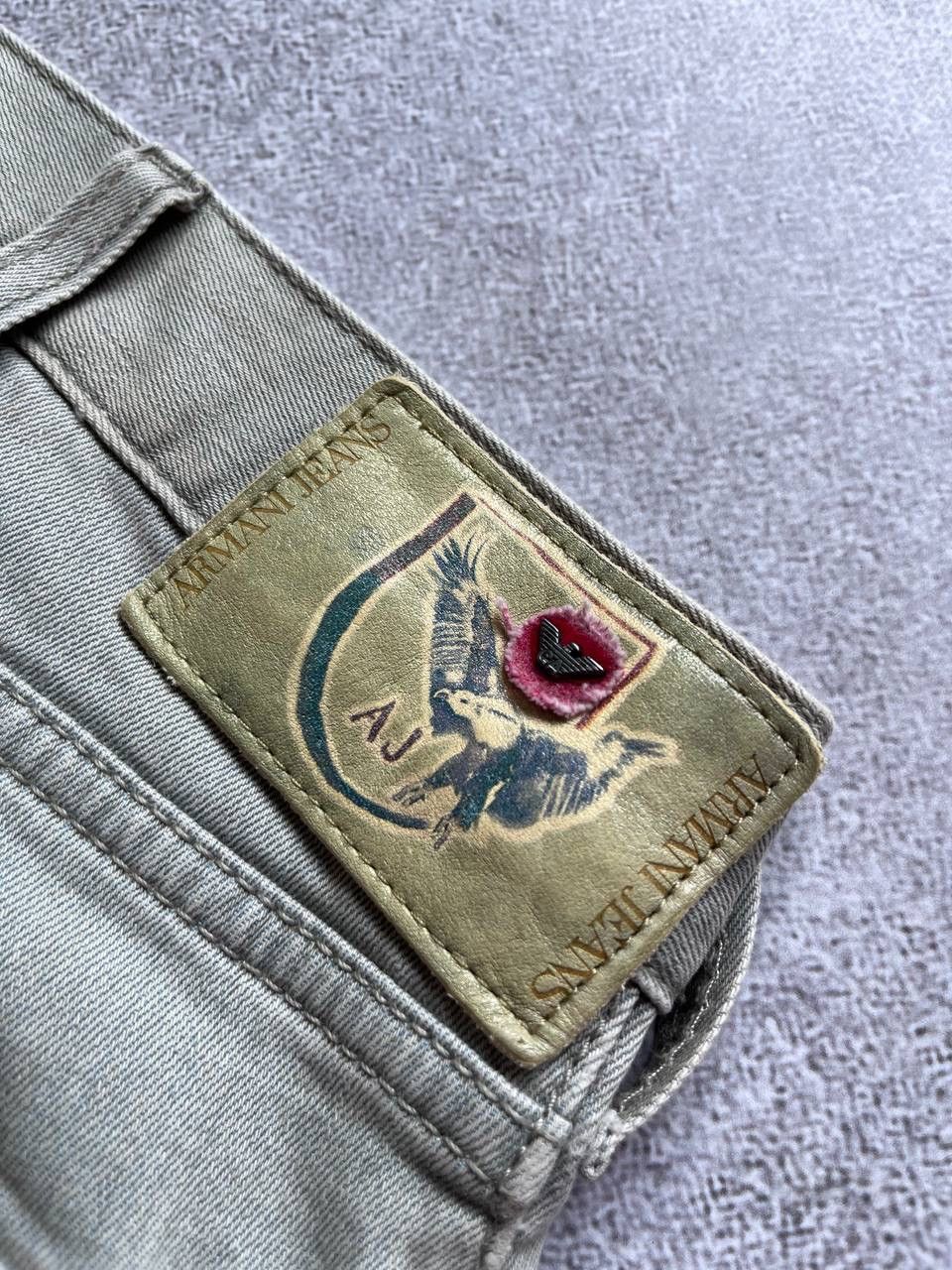 Emporio Armani Vintage Emporio Armani Jungle Circle Jeans Baggy 38 Size US 38 / EU 54 - 10 Thumbnail