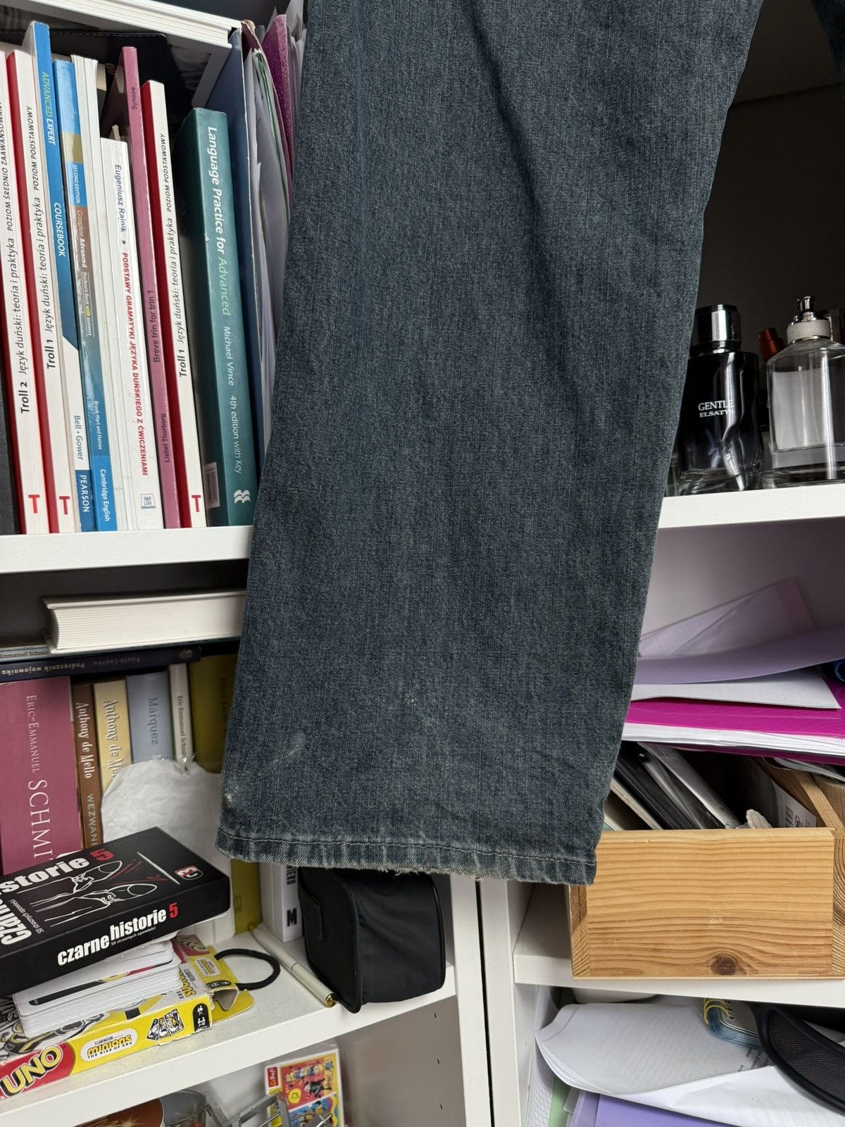 Vintage × Wrangler Vintage y2k Wrangler baggy carpenter denim pants 34x30 skate Size US 34 / EU 50 - 8 Thumbnail