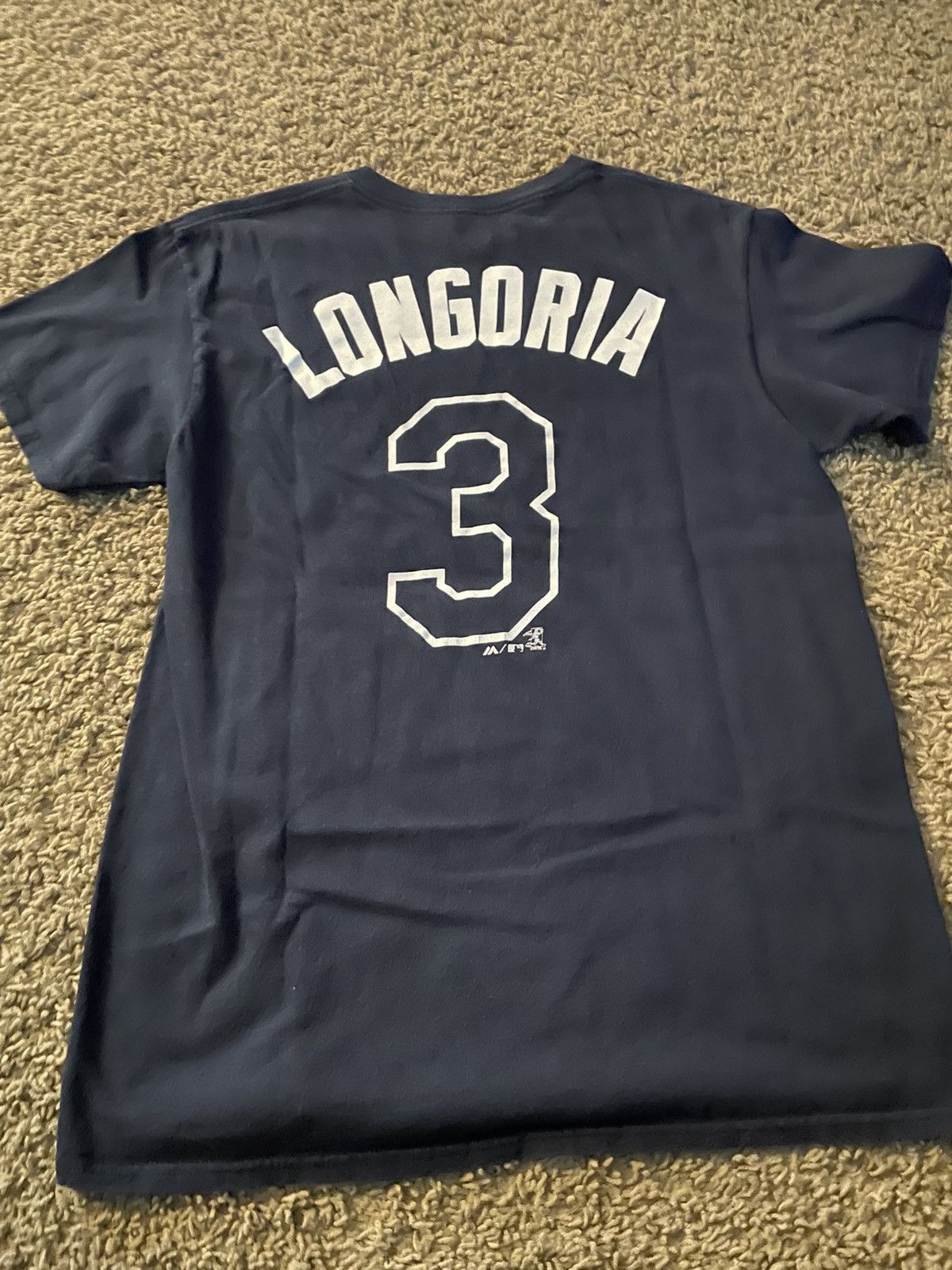 Majestic Rays Longoria #3 T-Shirt Size US M / EU 48-50 / 2 - 2 Thumbnail