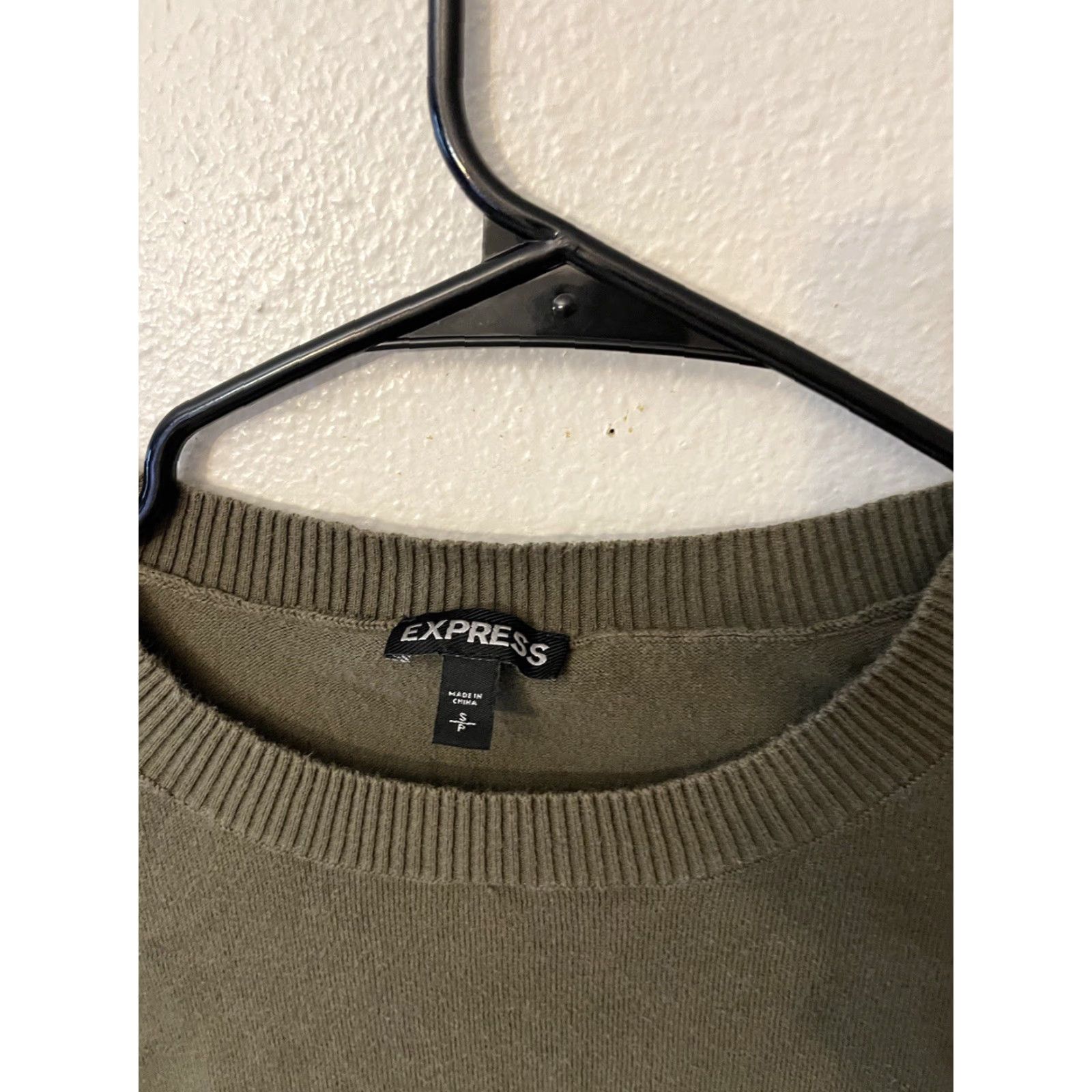 Express Express Pullover Womens Sweater Long Sleeve Round Neck Knit Size S Brown Size S / US 4 / IT 40 - 3 Thumbnail