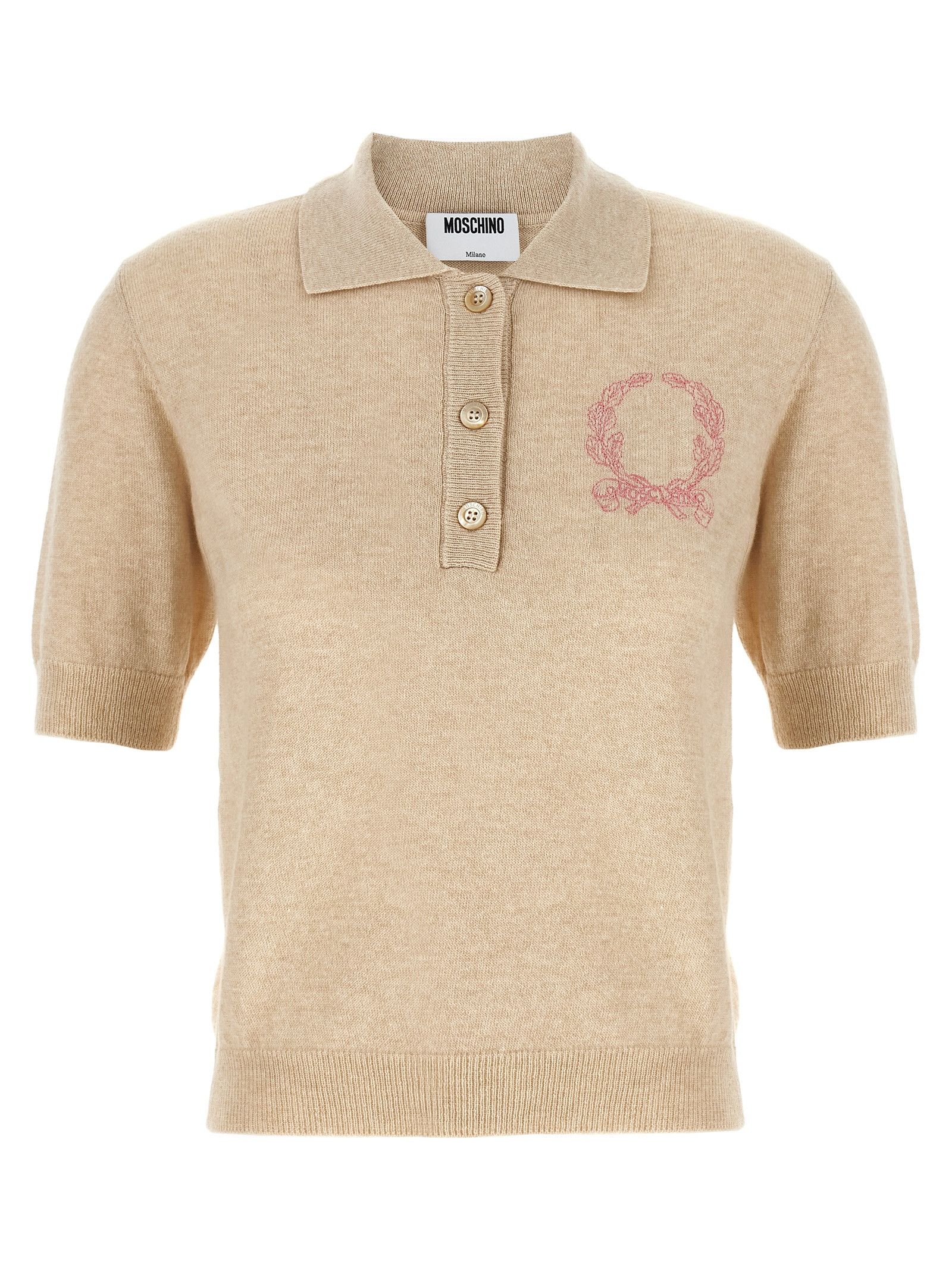 Moschino Polo embroidery sweater Size S / US 4 / IT 40 - 1 Thumbnail
