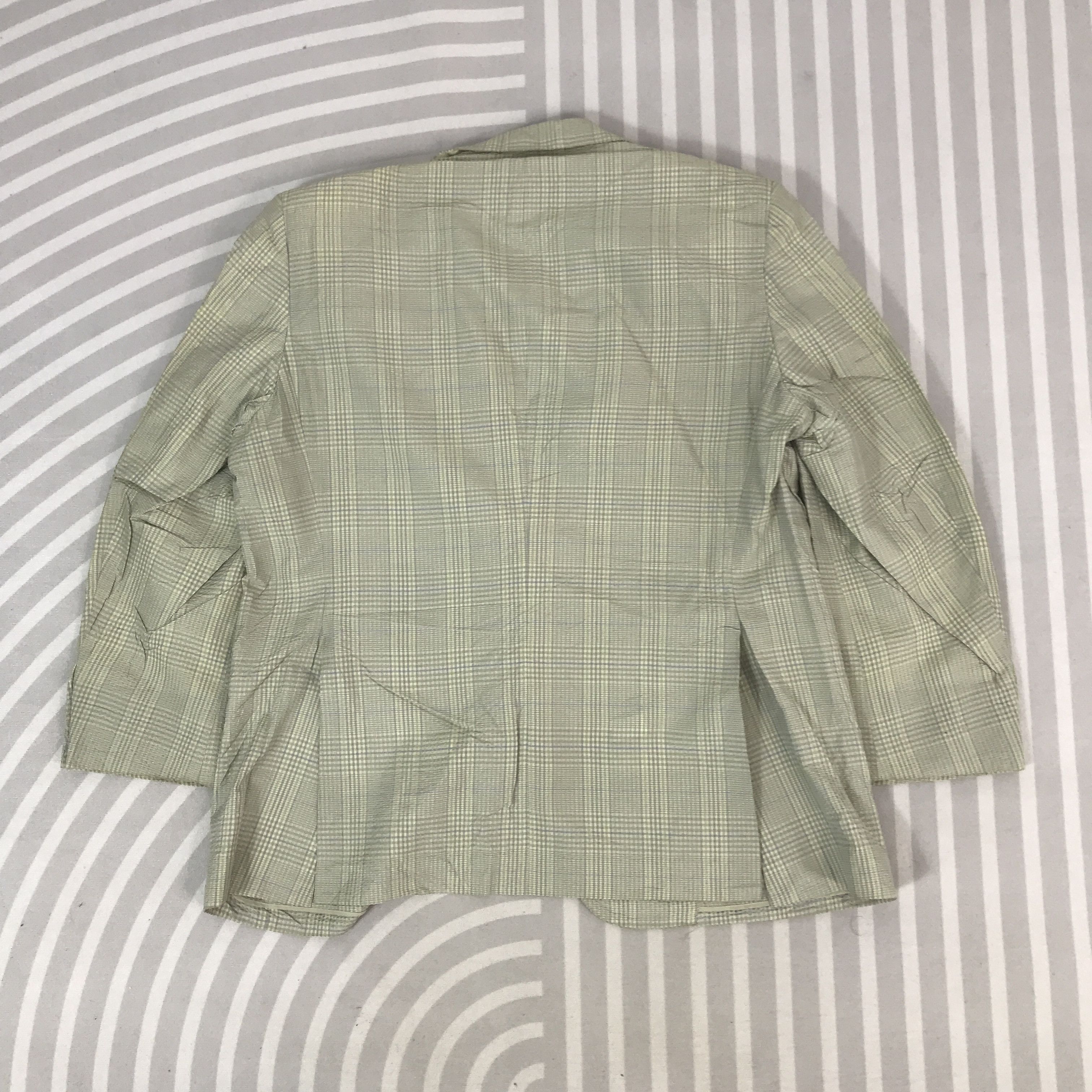 Burberry Vintage Burberry Blazer Coat Jacket Size US L / EU 52-54 / 3 - 3 Thumbnail