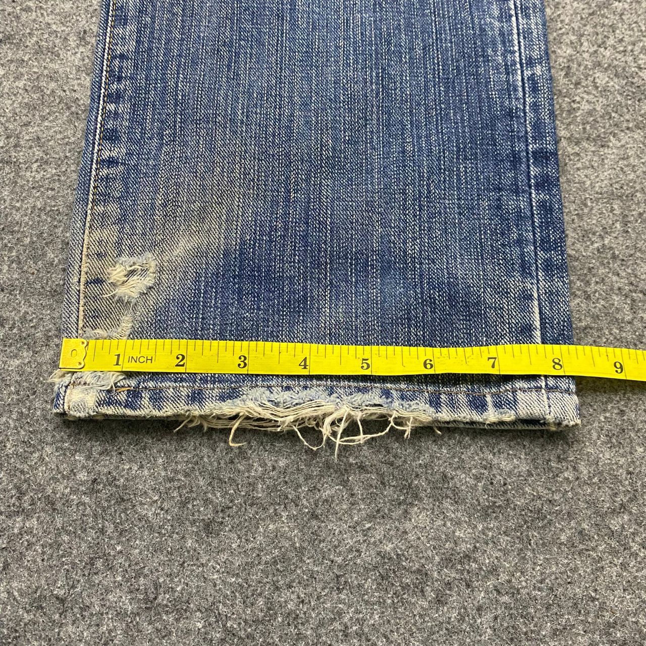 Edwin 💥Best Offer💥Vintage Edwin 503 Distressed Denim Size US 34 / EU 50 - 8 Thumbnail