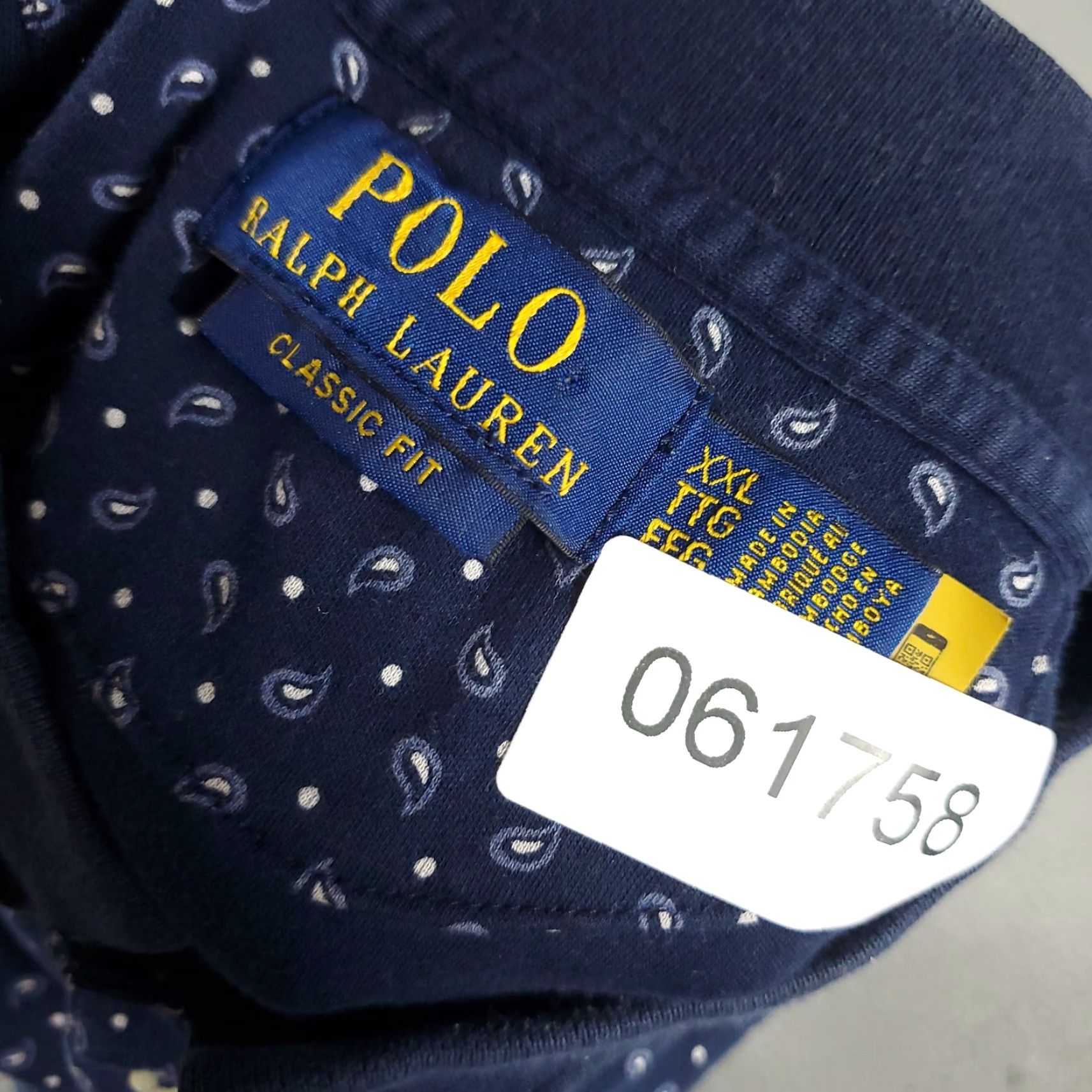 Ralph Lauren VINTAGE Ralph Lauren Polo Shirt Men 2XL Cotton Short Sleeve Blue Classic Casual All Seasons Size US XXL / EU 58 / 5 - 8 Thumbnail