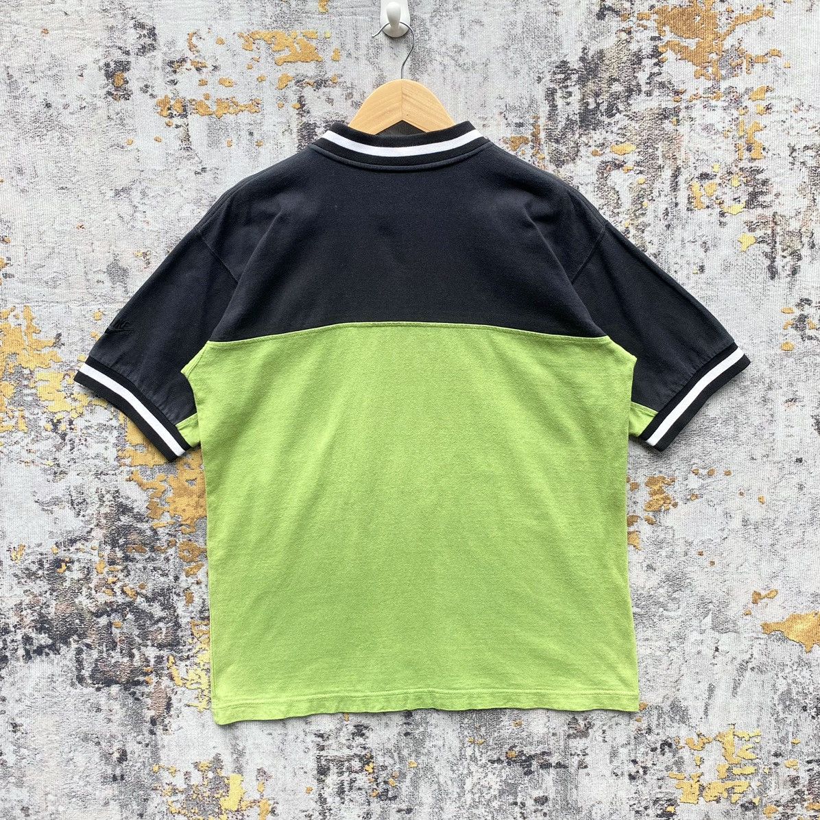 Nike Vintage 90s Nike Air Jordan Polo Shirt Embroidery Air Jordan Size US M / EU 48-50 / 2 - 2 Thumbnail