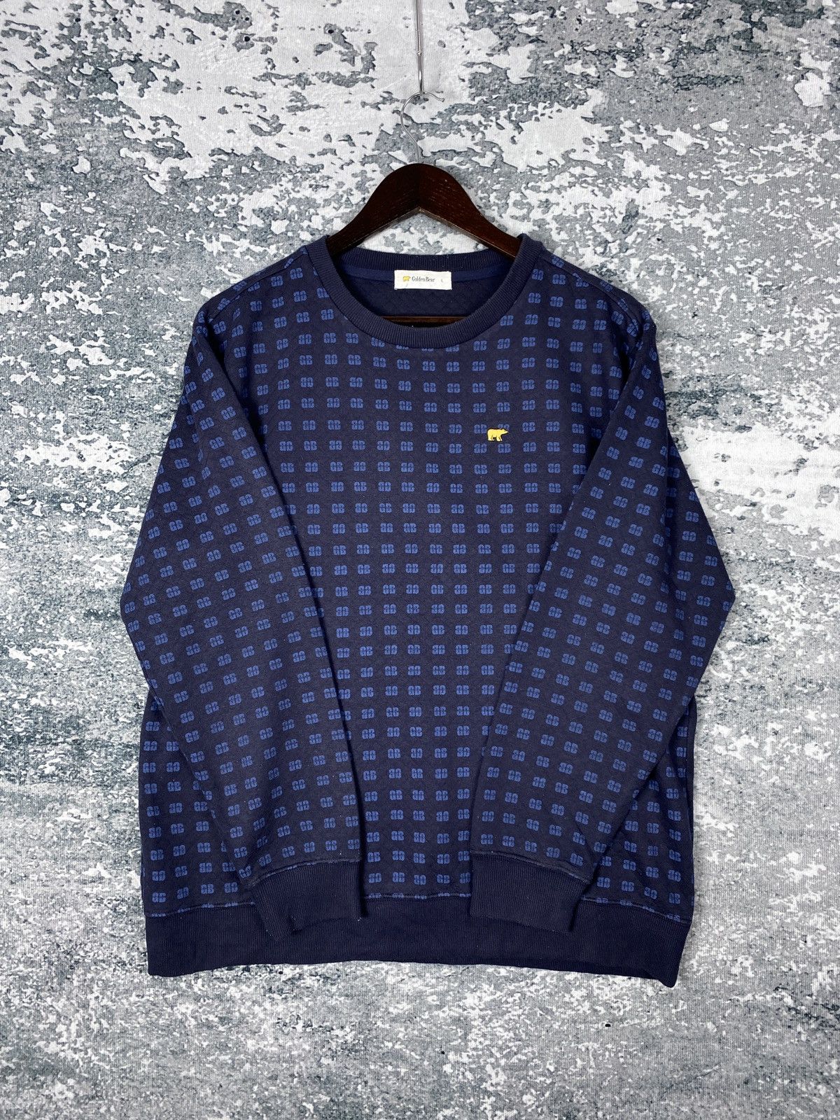 Golden Bear Vintage Golden Bear Monogram Sweatshirts Size US L / EU 52-54 / 3 - 5 Thumbnail