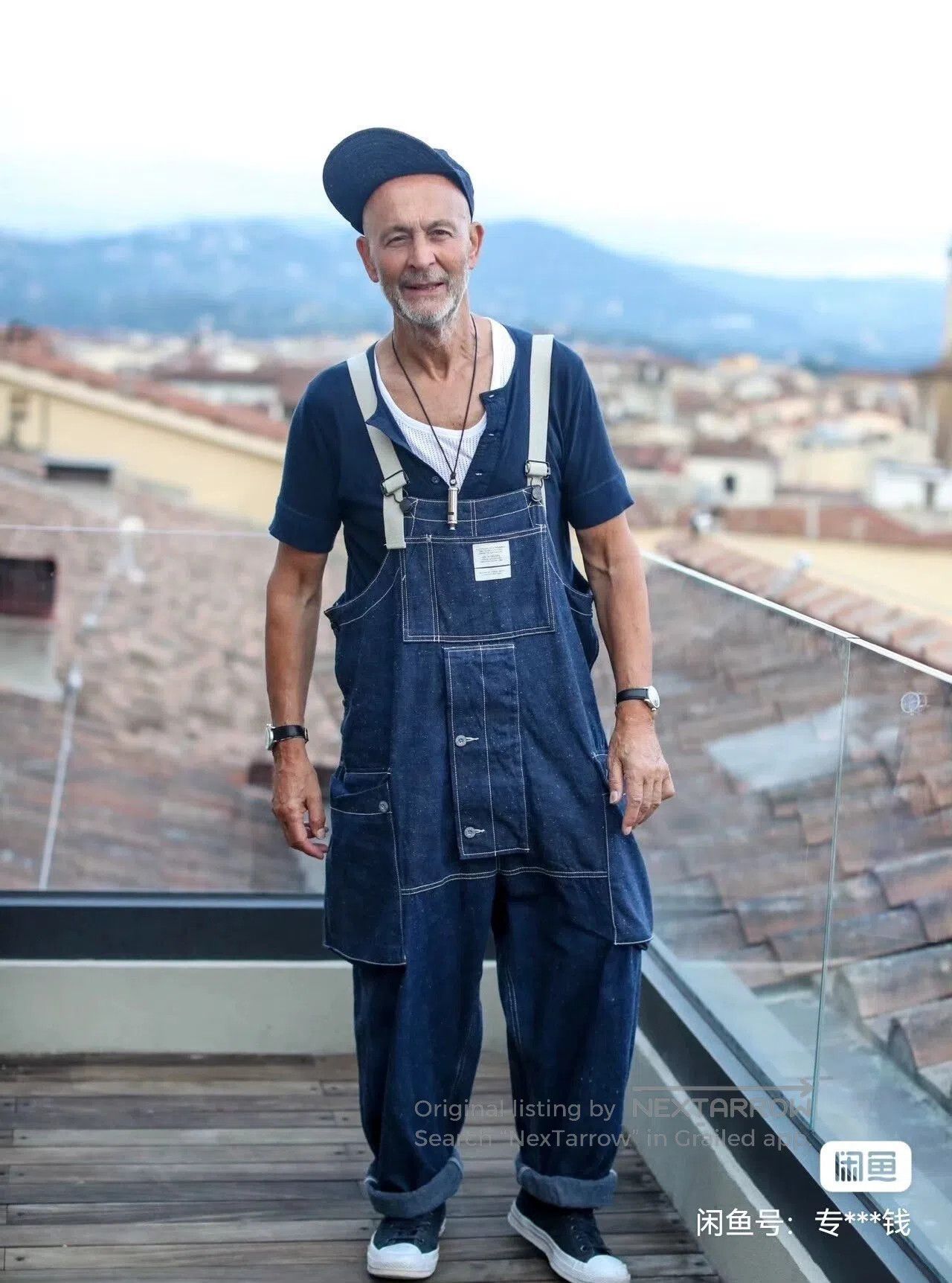 Nigel Cabourn Nigel Cabourn Workwear Denim Overalls. Size US 34 / EU 50 - 4 Thumbnail