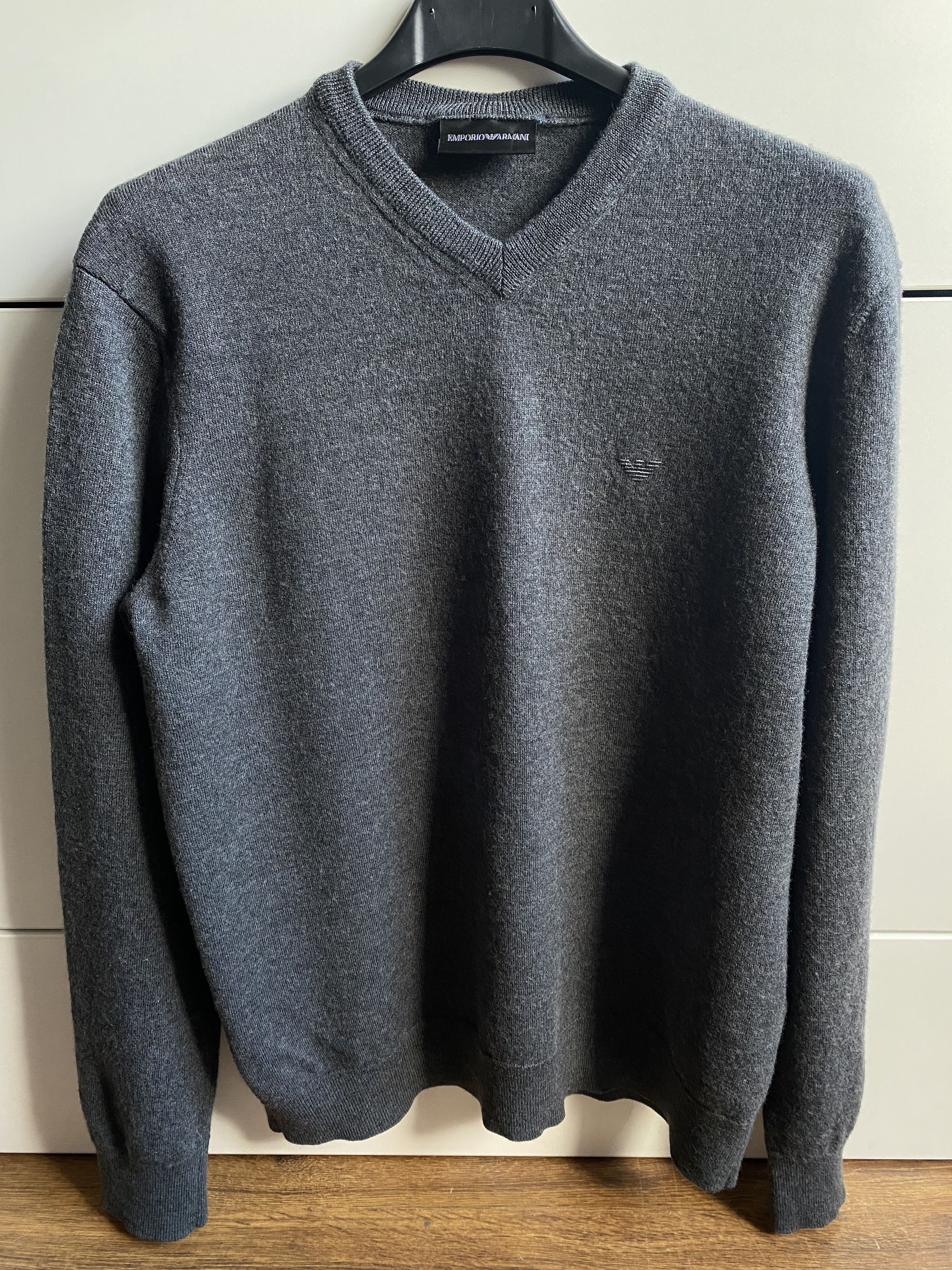 Emporio Armani Sweater 100% virgin Wool from Armani Size US S / EU 44-46 / 1 - 1 Thumbnail
