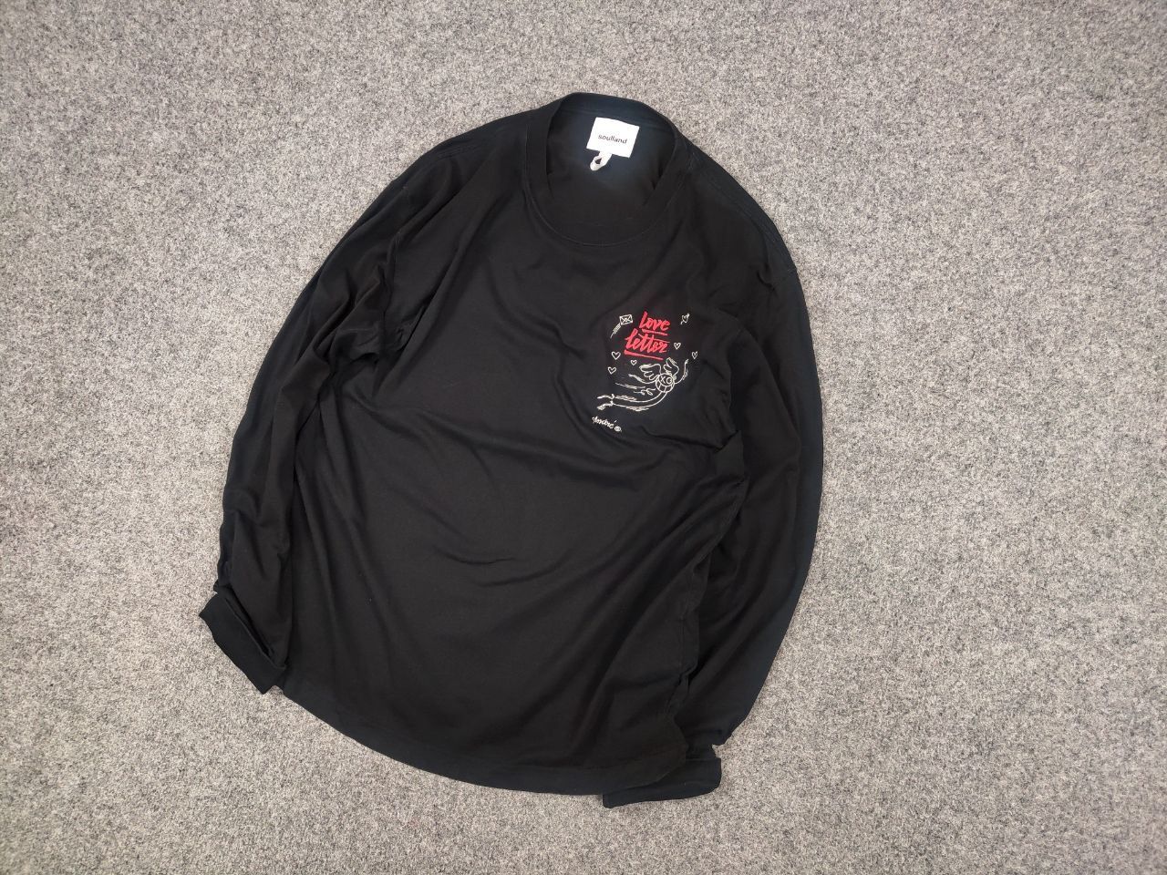 Soulland Soulland Design Pepe Long Sleeve Black logo Size US S / EU 44-46 / 1 - 4 Thumbnail
