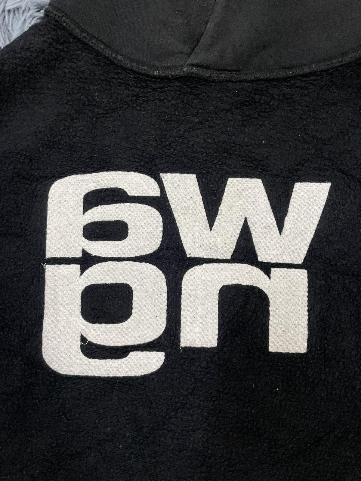 Alexander Wang × Vintage Alexander Wang Dollar Embroidery Faded Hoodie Size US M / EU 48-50 / 2 - 5 Thumbnail
