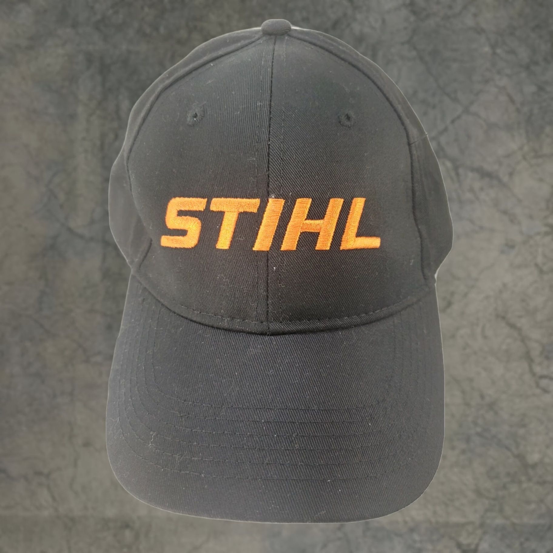 Logo 7 STIHL Men's Baseball Cap Adjustable Black Logo Letters Outdoor Classic Size ONE SIZE - 1 Thumbnail