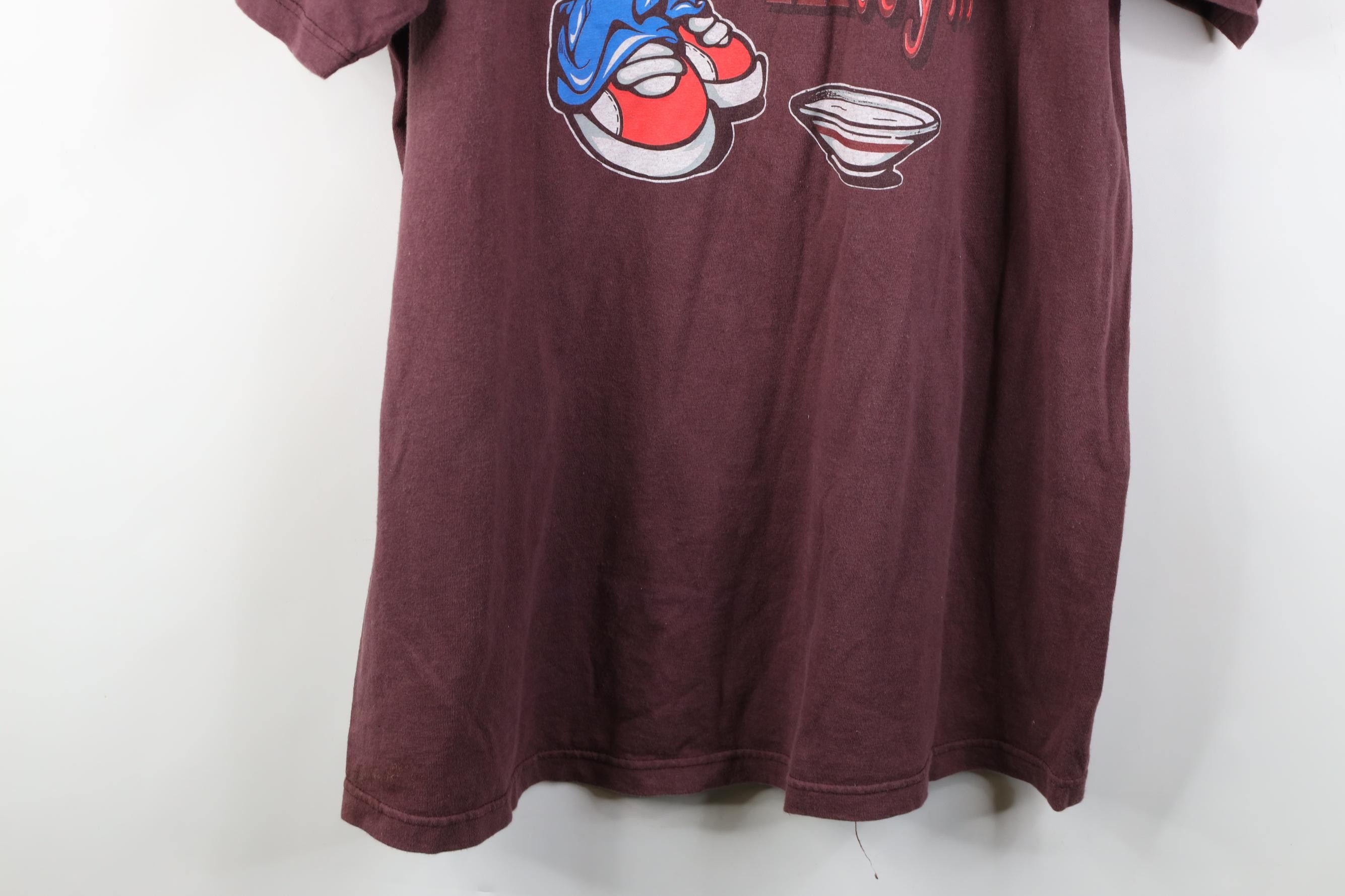 Vintage Vintage 90s Menace Skateboards Here Kitty Kitty T-Shirt USA Size US XL / EU 56 / 4 - 18 Thumbnail