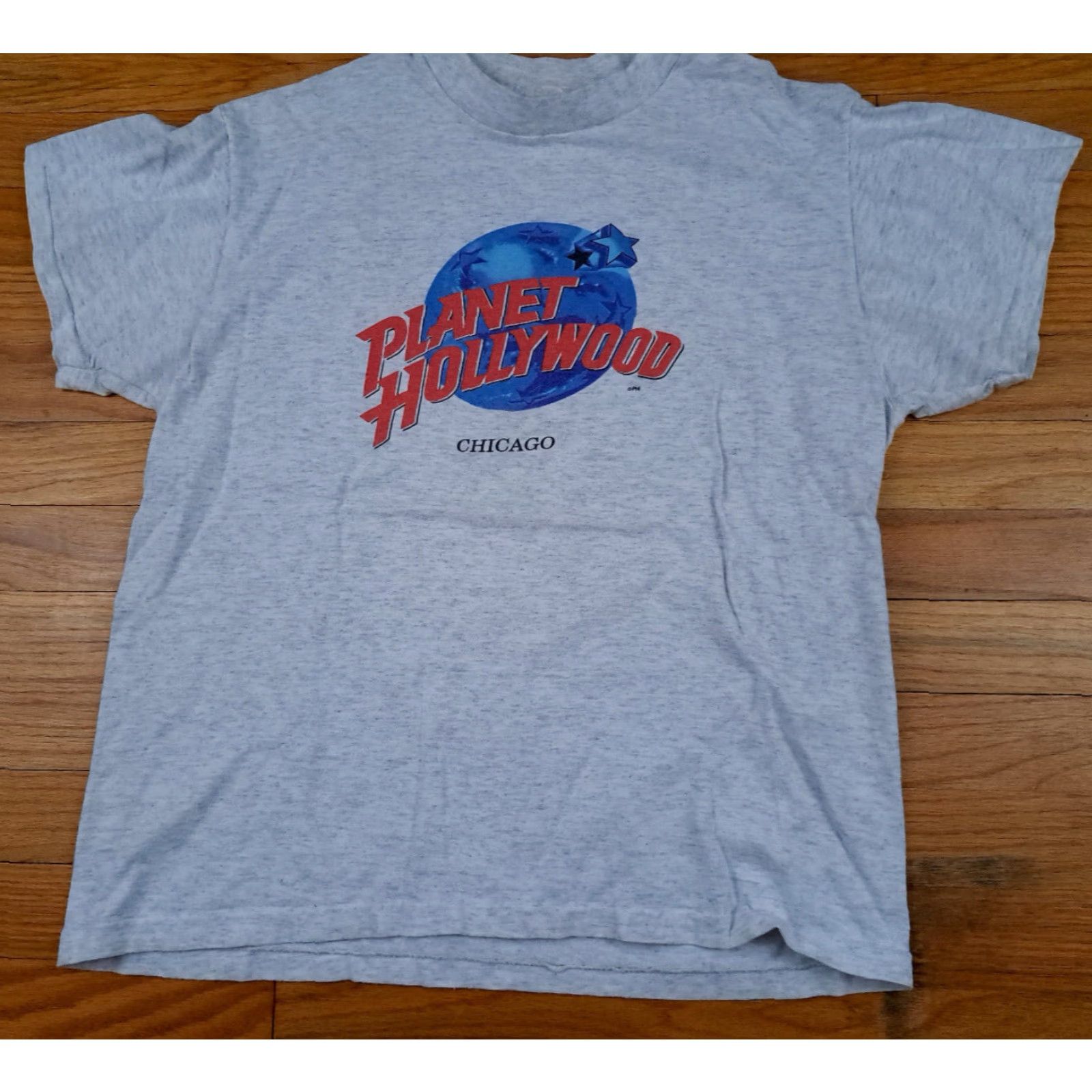 Planet Hollywood Planet Hollywood T-Shirt Set of 3, USA Chicago Orlando Munich, Medium, Red White Grey, Men, Short Sleeve, Regular Fit, USA Theme, 3 T-Shirts Size US M / EU 48-50 / 2 - 3 Thumbnail