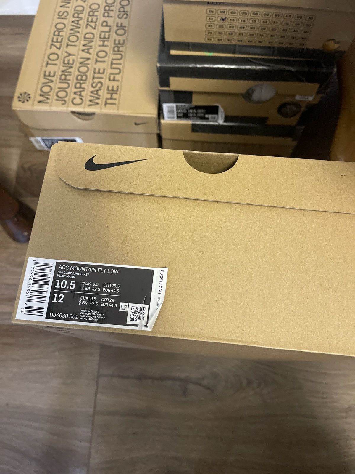 Nike ACG Nike ACG Mountain Fly low sea glass Size US 10.5 / EU 43-44 - 7 Thumbnail