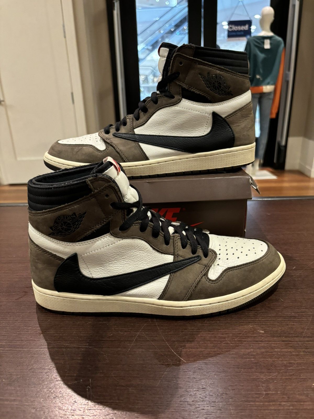 Nike Jordan 1 Retro High OG SP Travis Scott Mocha Grailed
