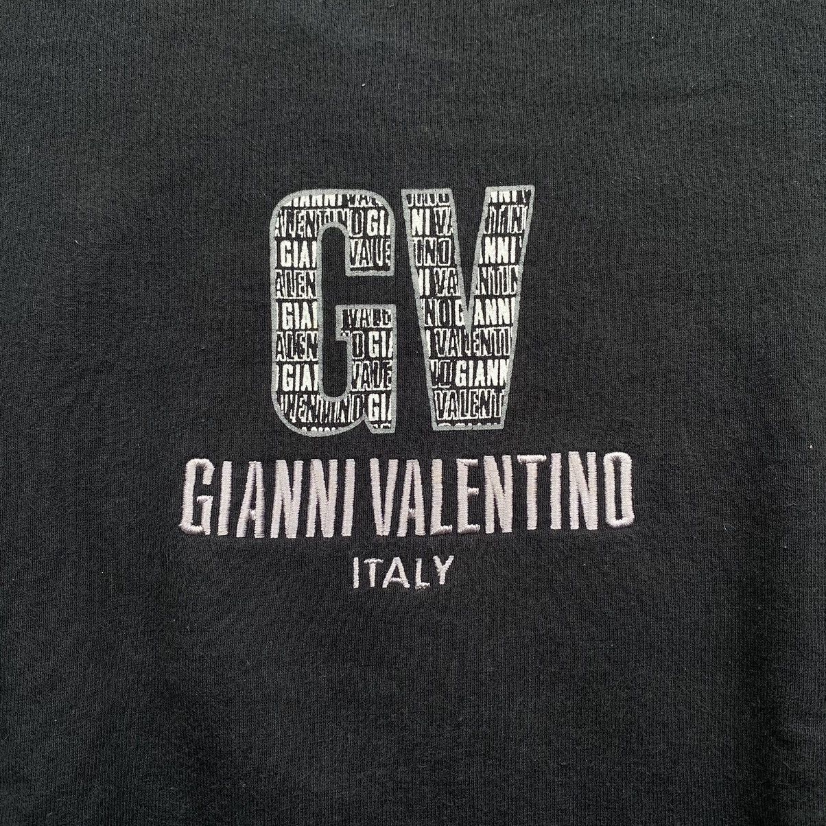 Gianni Valentino × Valentino × Vintage Vintage Gianni Valentino Embroidery Sweatshirt Size US L / EU 52-54 / 3 - 4 Thumbnail