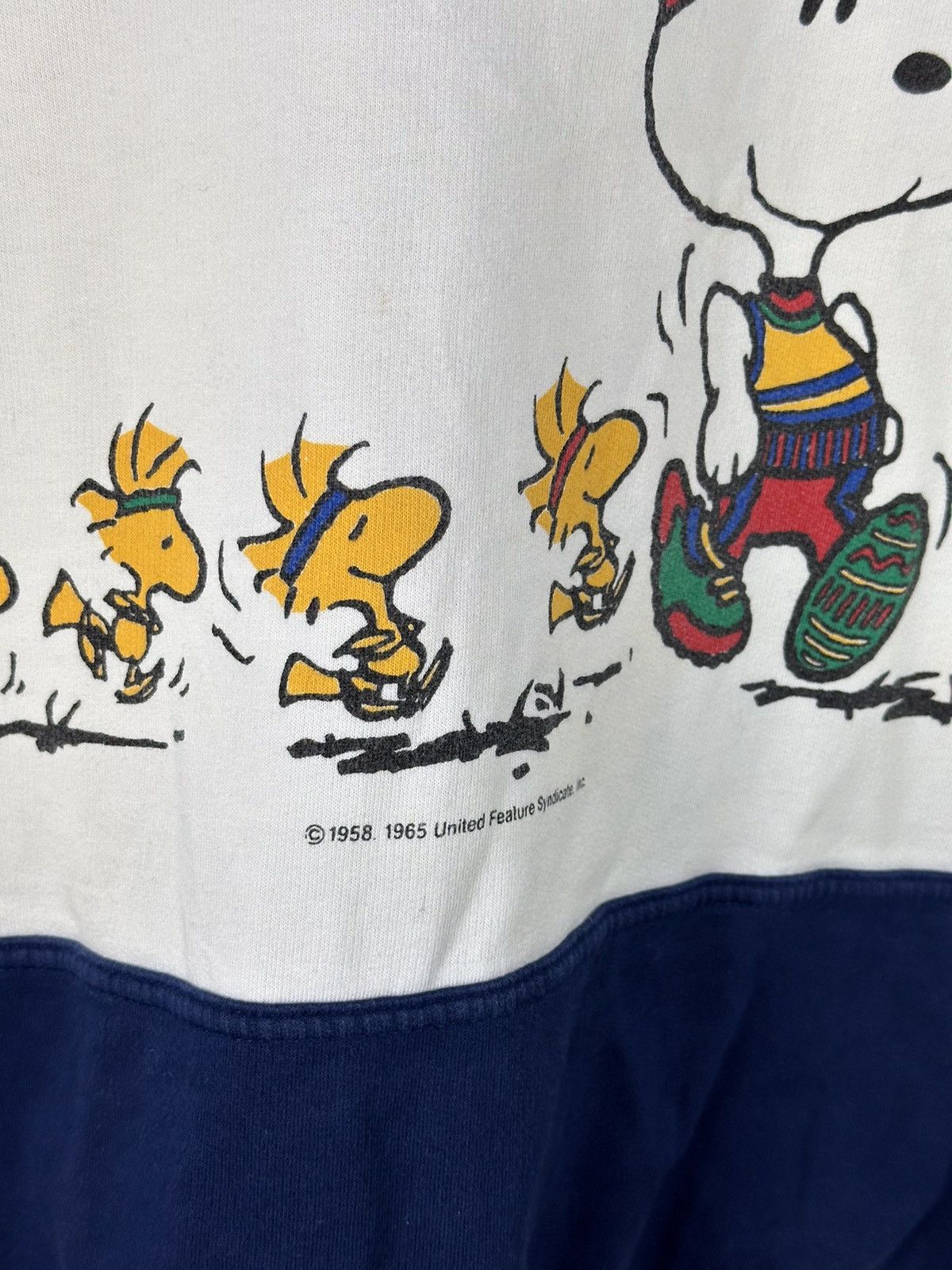 Vintage 1958s Snoopy Graphic Sweatshirt Size US L / EU 52-54 / 3 - 5 Thumbnail