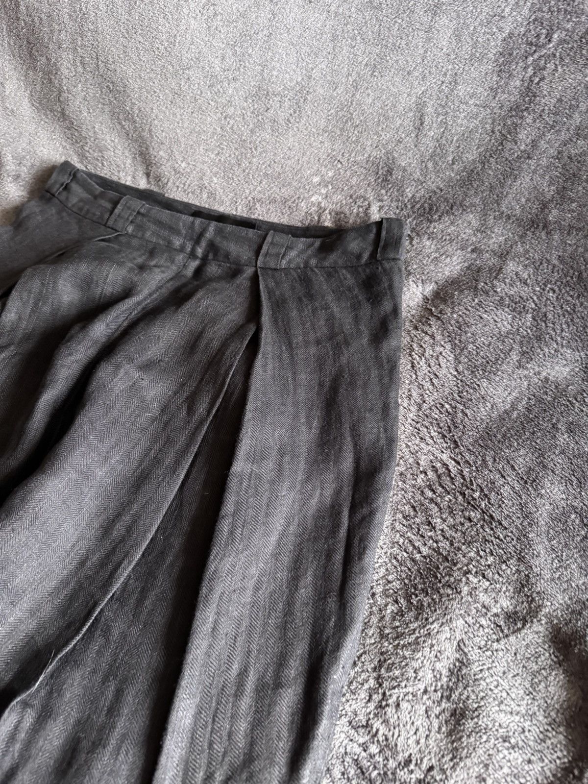 Haider Ackermann HAIDER Ackerman Rare 100% linen asimetrics pants Size US 36 / EU 52 - 6 Thumbnail
