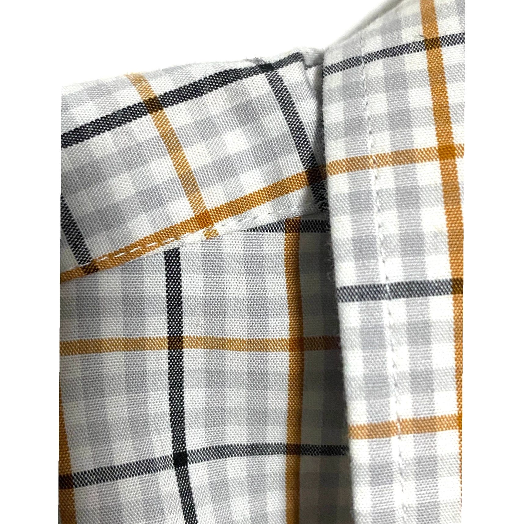 Old Navy Old Navy The Signature Shirt Slim Fit Button-Up Mens S Non-Iron Long Sleeve White Plaid Office Workwear Preppy Casual Size US S / EU 44-46 / 1 - 4 Thumbnail