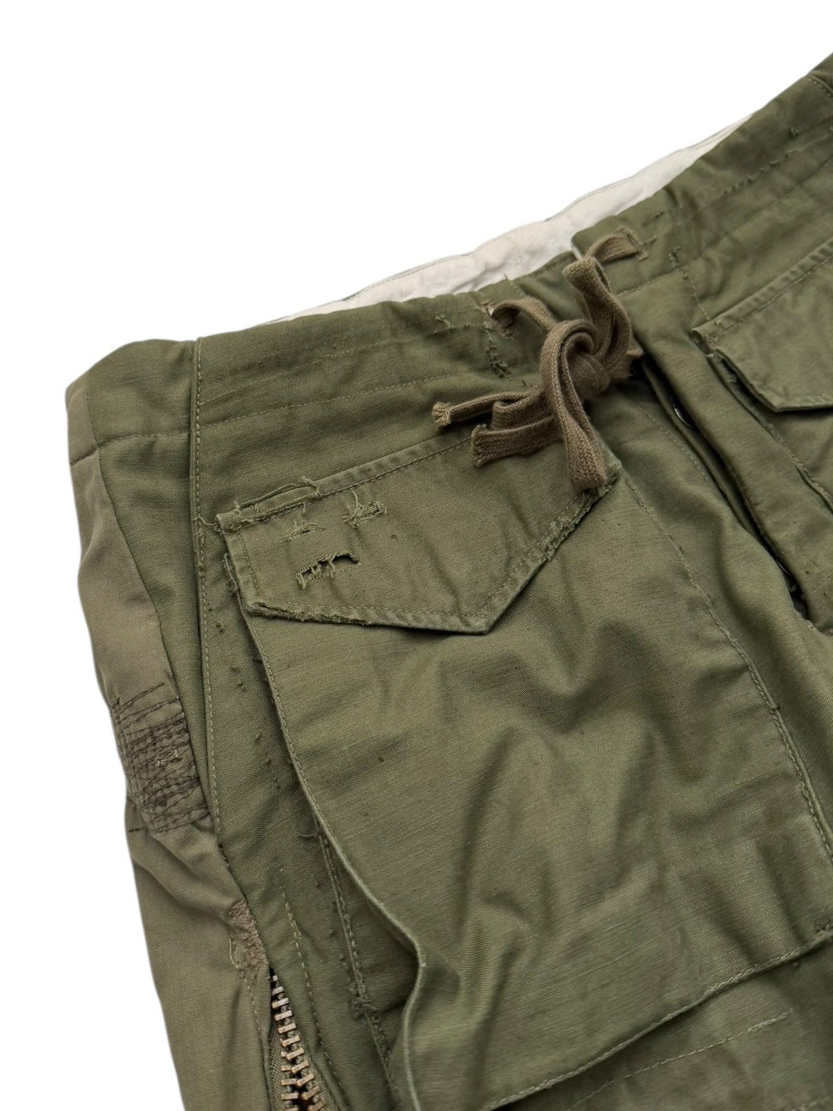 Greg Lauren Sz 1 Zip Layered Jungle Army Jacket Cargo Pants Size US 28 / EU 44 - 8 Thumbnail