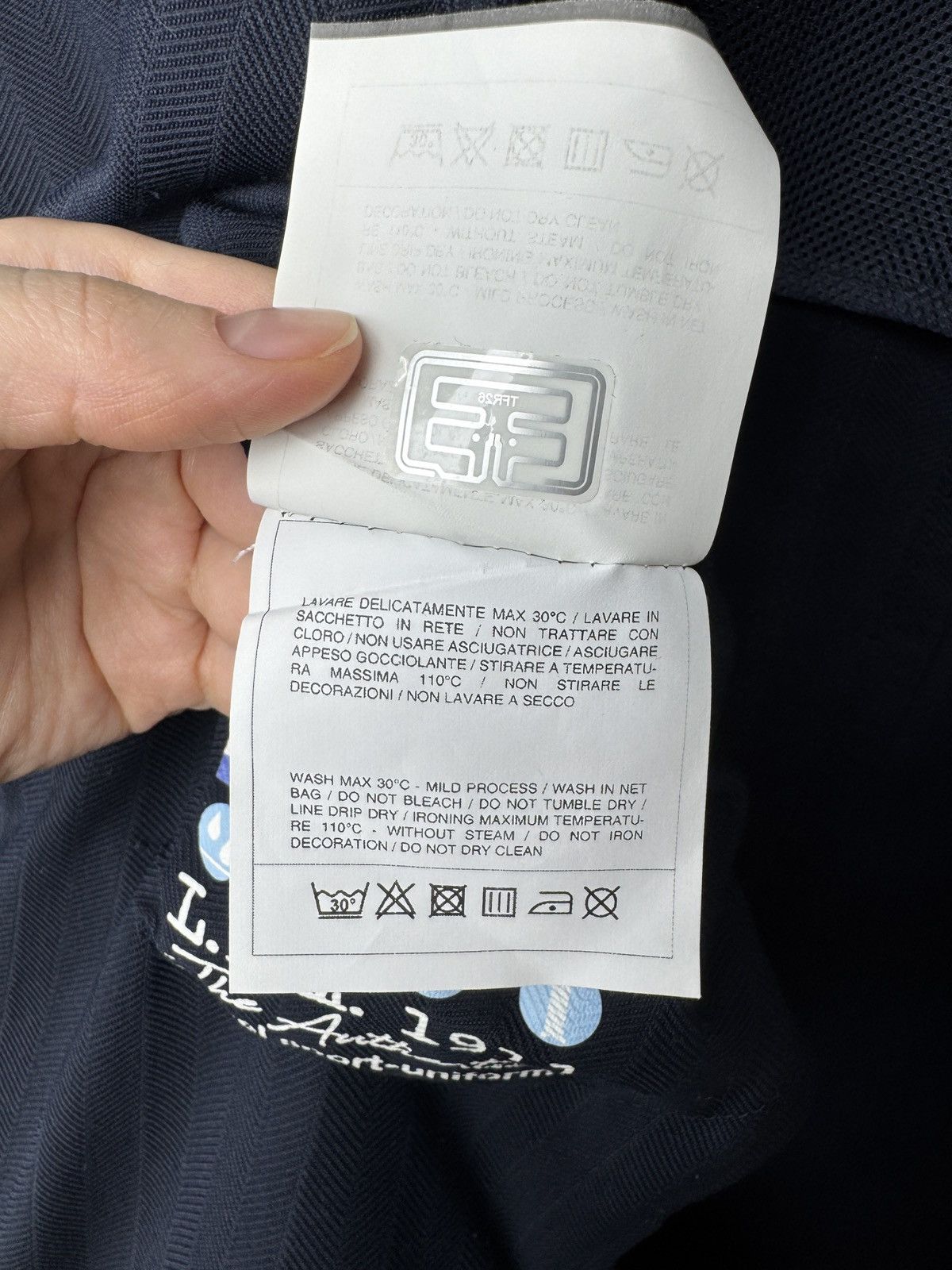 L.B.M. 1911 L.B.M 1911 Navy Travel Sport-Uniform double breasted blazer Size 40R - 15 Thumbnail