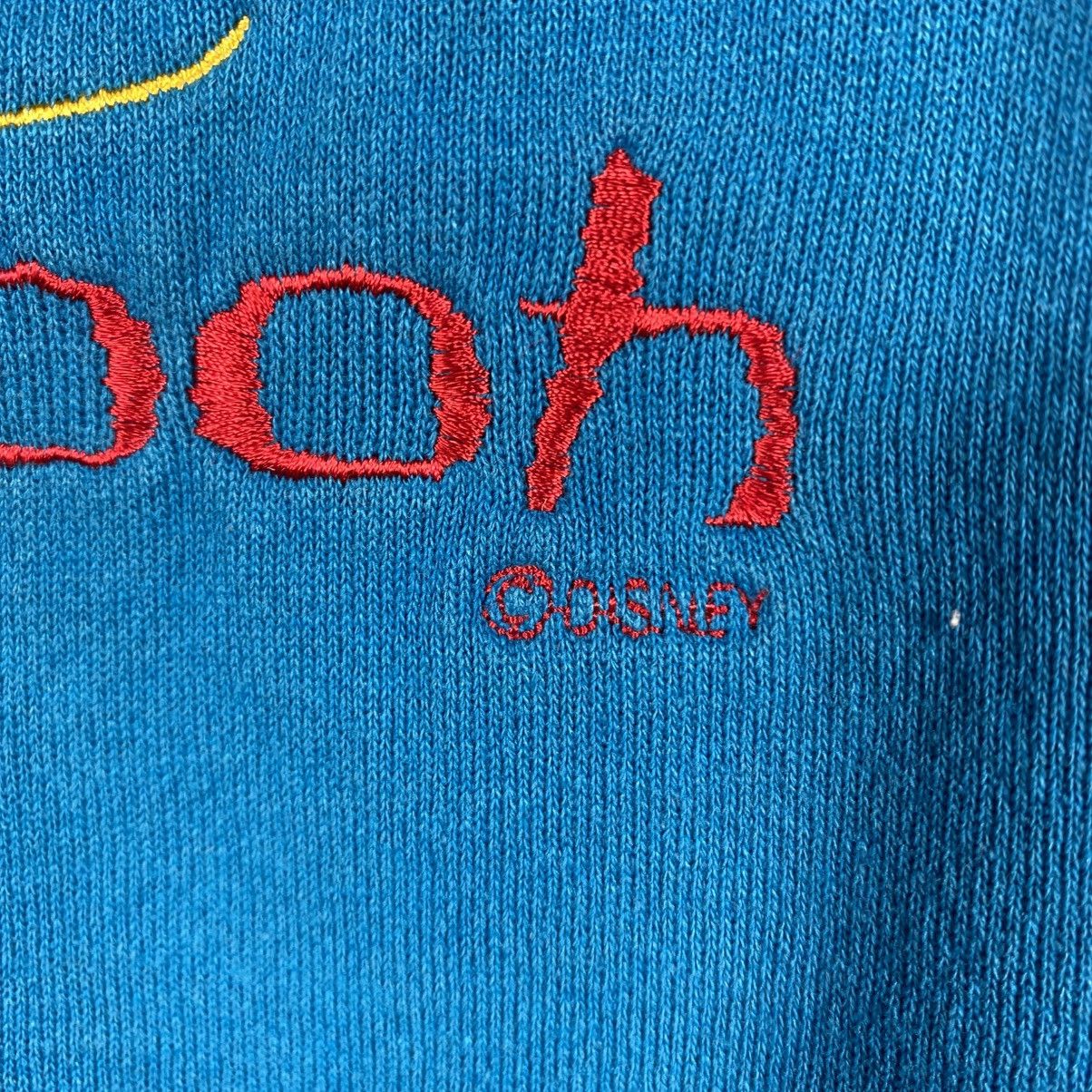 Disney Vintage 90's Disney POOH Embroidery Logo Crewneck Sweatshirt Size US L / EU 52-54 / 3 - 2 Thumbnail