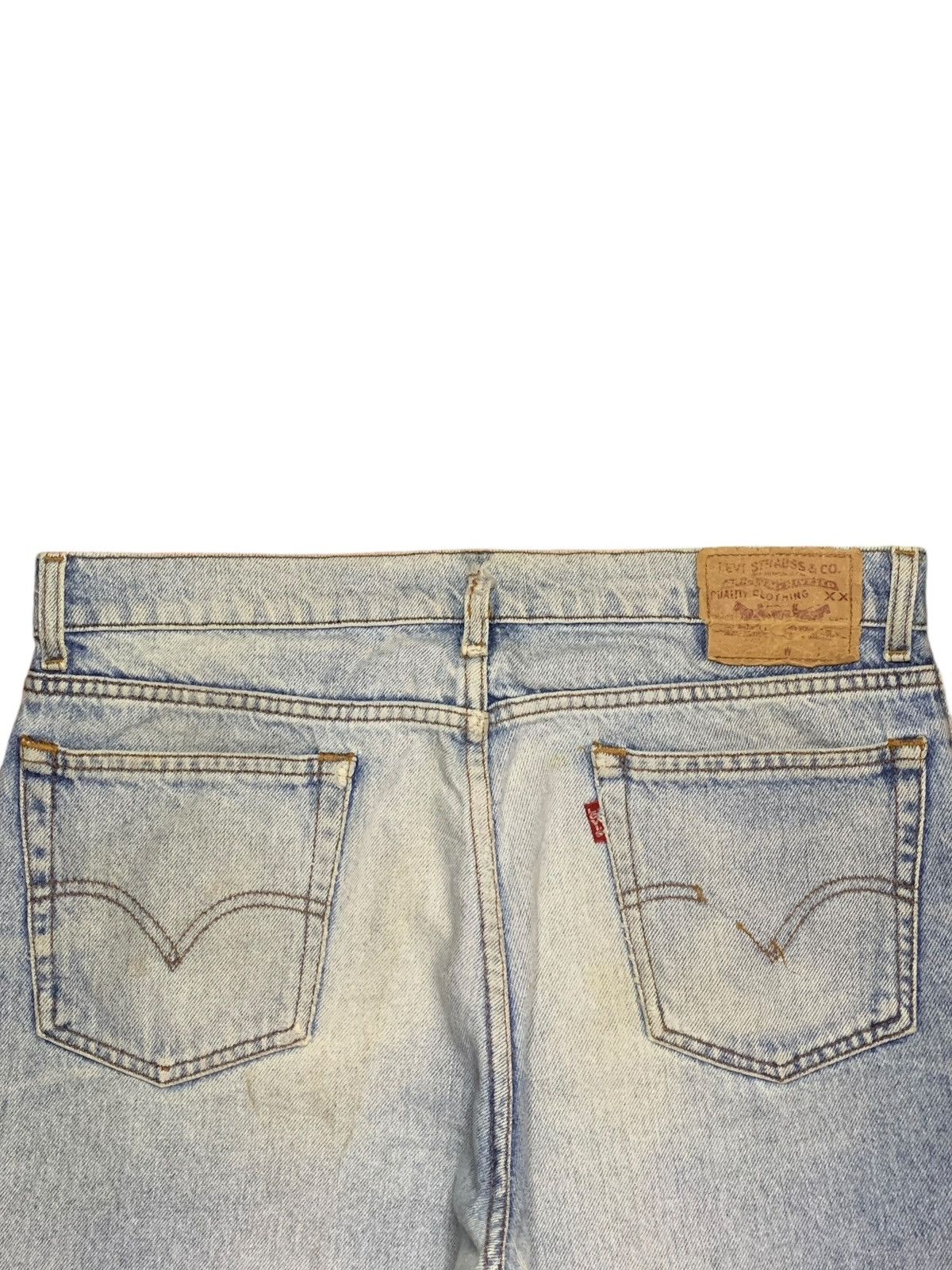 Levi's Vintage Levis Faded Mud Wash Distressed Baggy Jeans Size US 34 / EU 50 - 8 Thumbnail