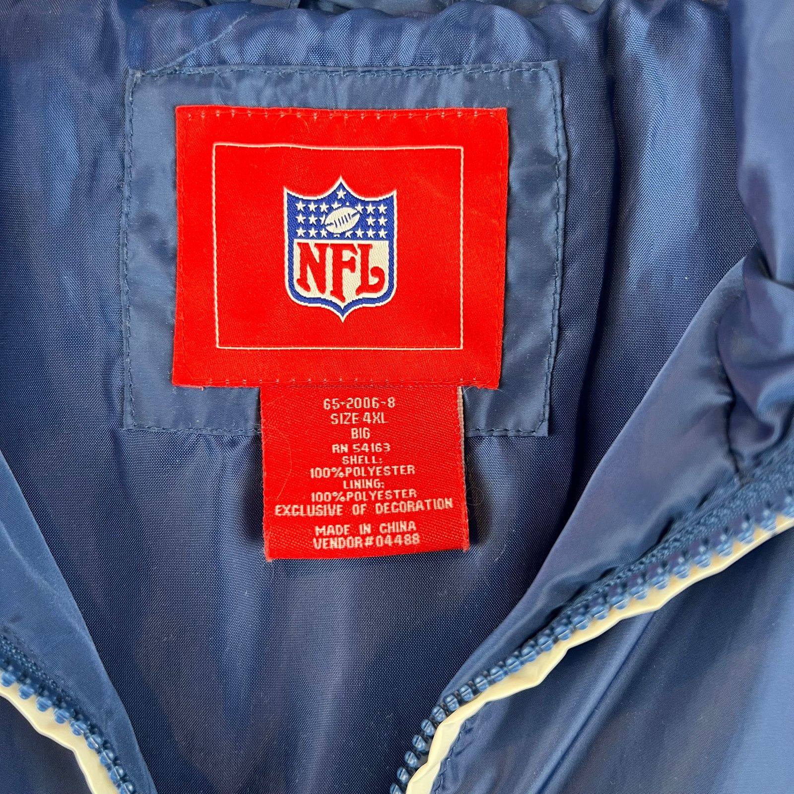 NFL VTG Starter San Francisco 49ers Hooded Jacket Size L Rare 90 Size US XXL / EU 58 / 5 - 2 Thumbnail